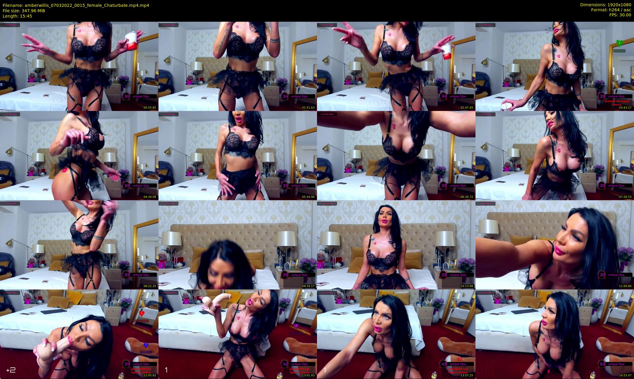 amberwillis — 16 minute Chaturbate female cam show recording, 1080p, Mar 7, 2022