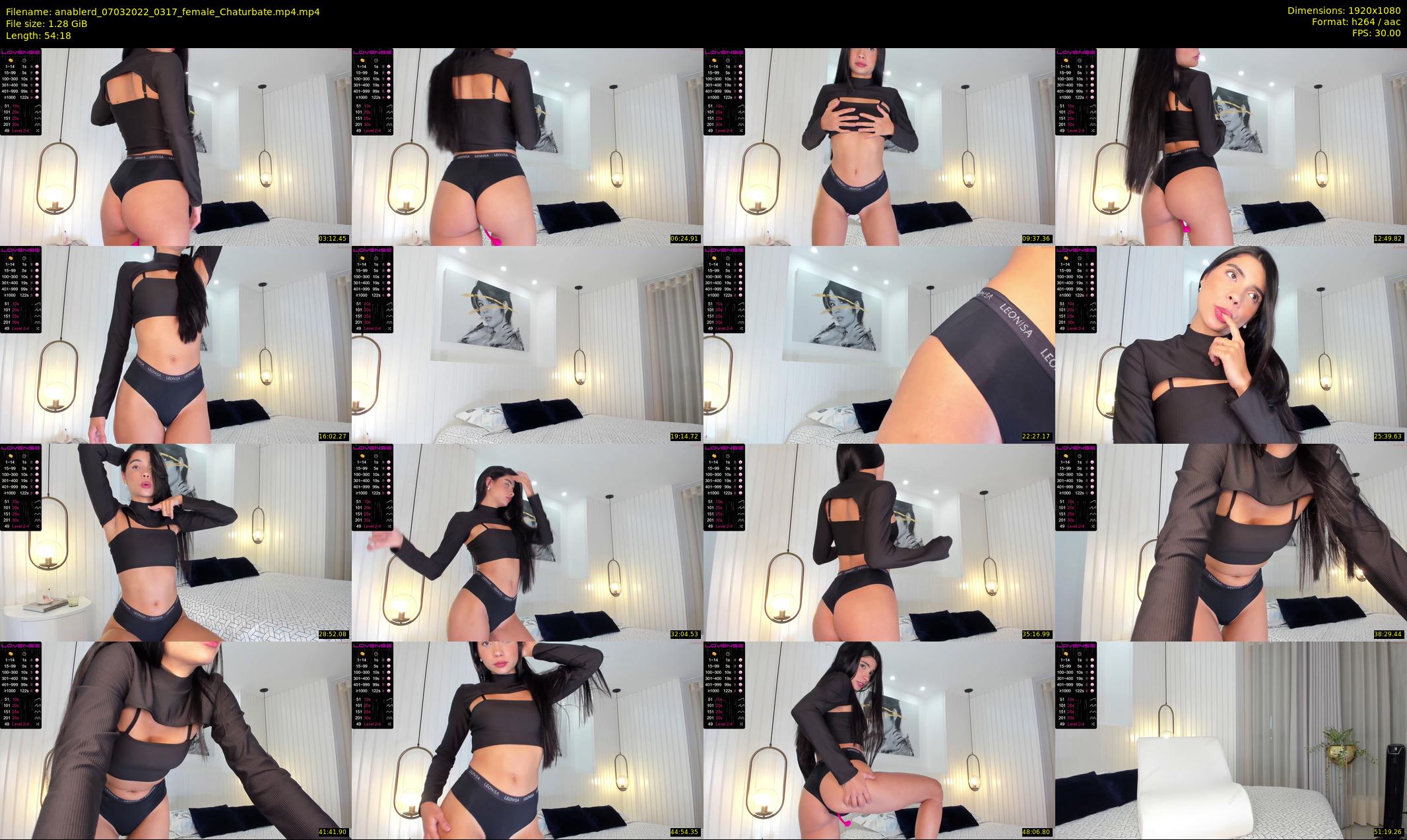 anablerd — 55 minute Chaturbate female cam show recording, 1080p, Mar 7, 2022
