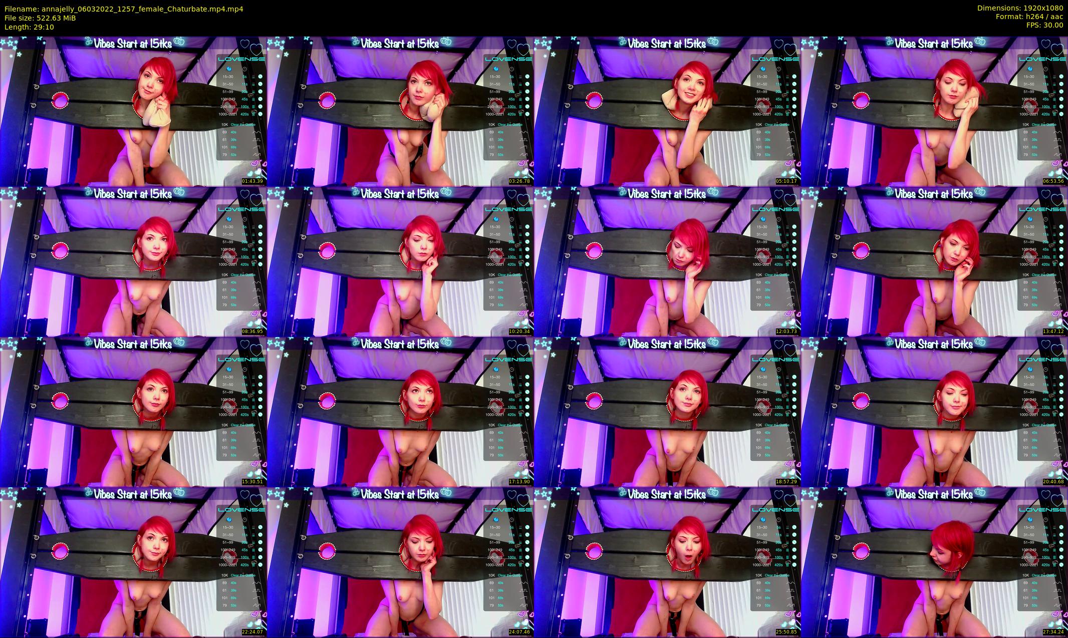 annajelly — 30 minute Chaturbate couple cam show recording, 1080p, Mar 6, 2022