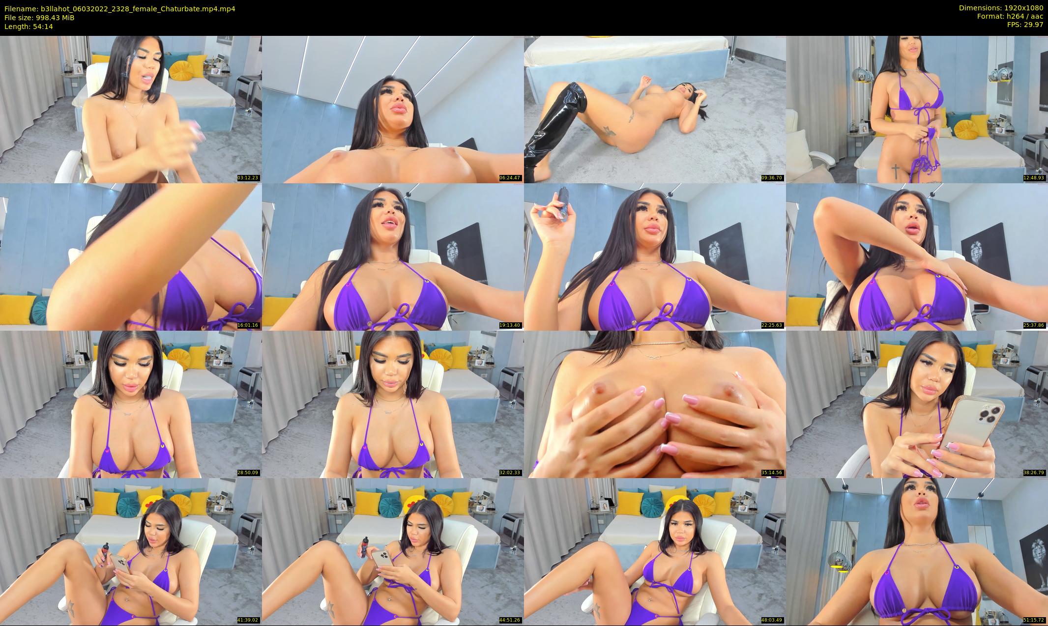 b3llahot — 55 minute Chaturbate female cam show recording, 1080p, Mar 6, 2022