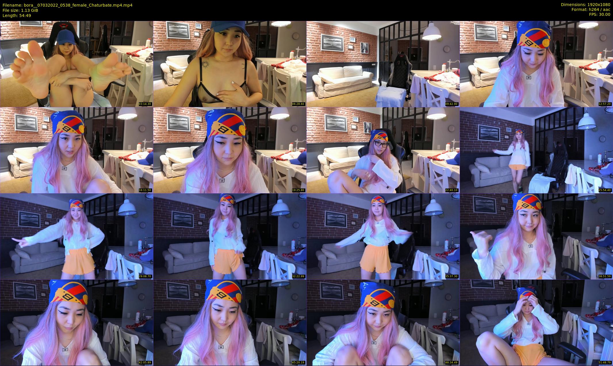 bora_ — 55 minute Chaturbate female cam show recording, 1080p, Mar 7, 2022