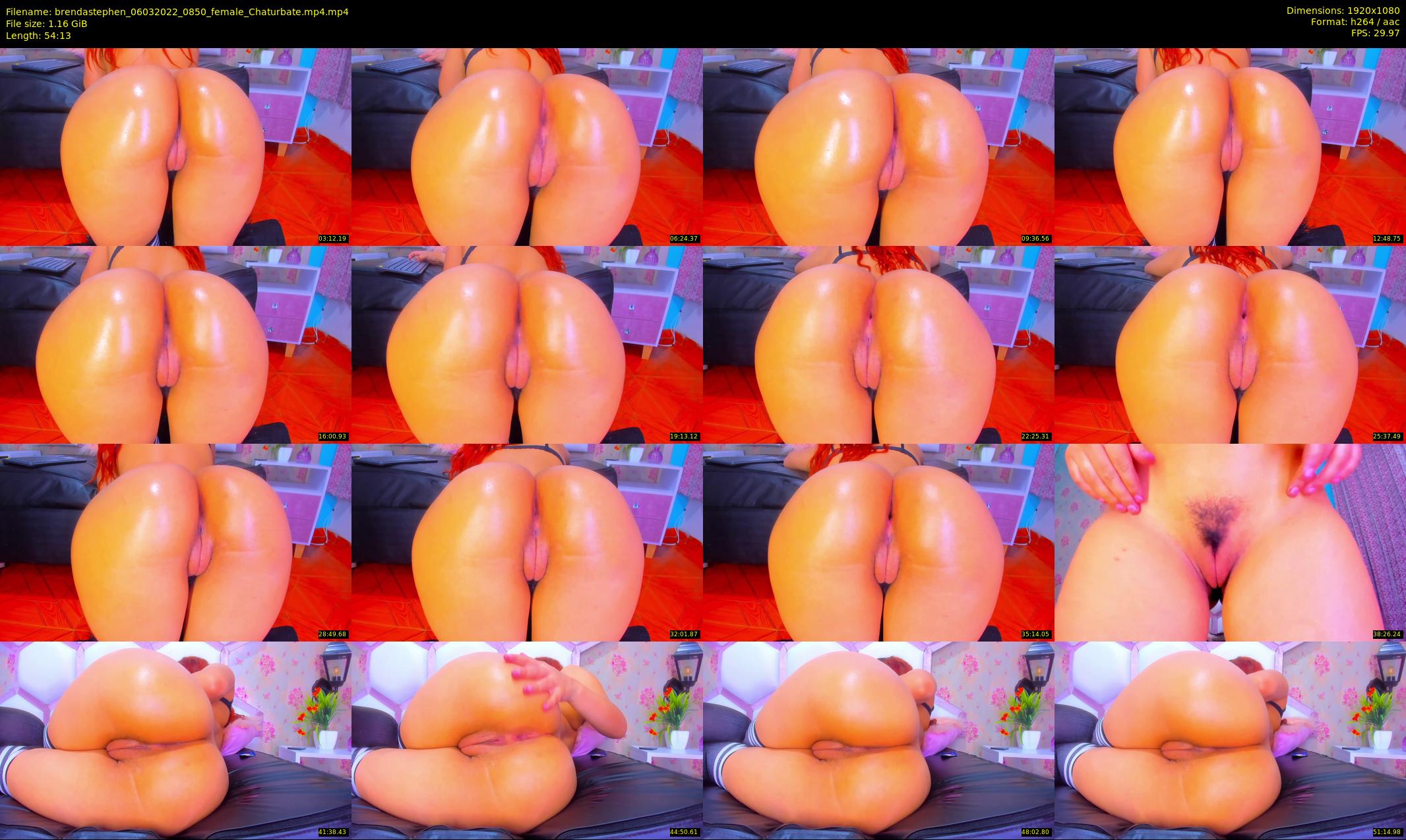 brendastephen — 55 minute Chaturbate female cam show recording, 1080p, Mar 6, 2022