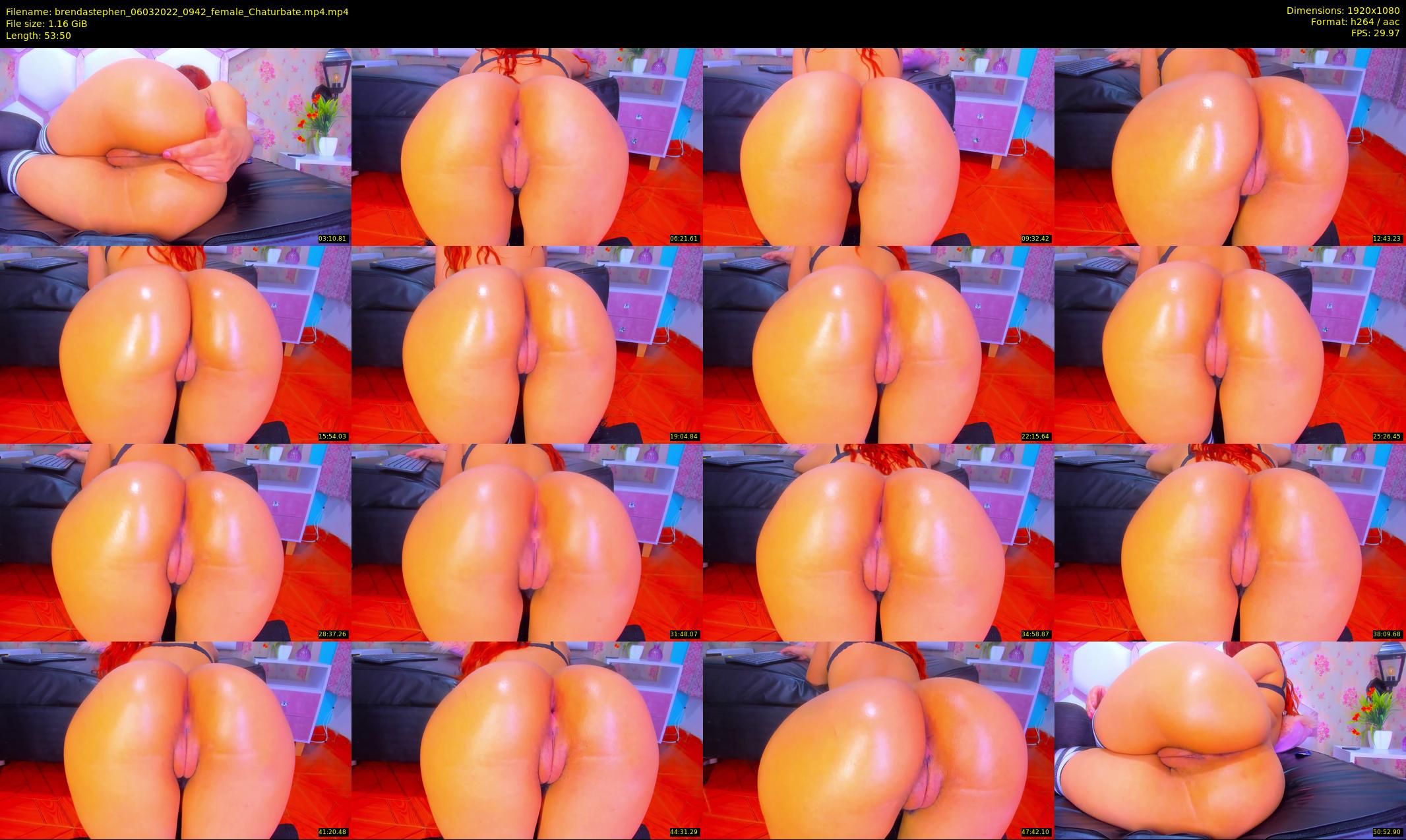 brendastephen — 54 minute Chaturbate female cam show recording, 1080p, Mar 6, 2022