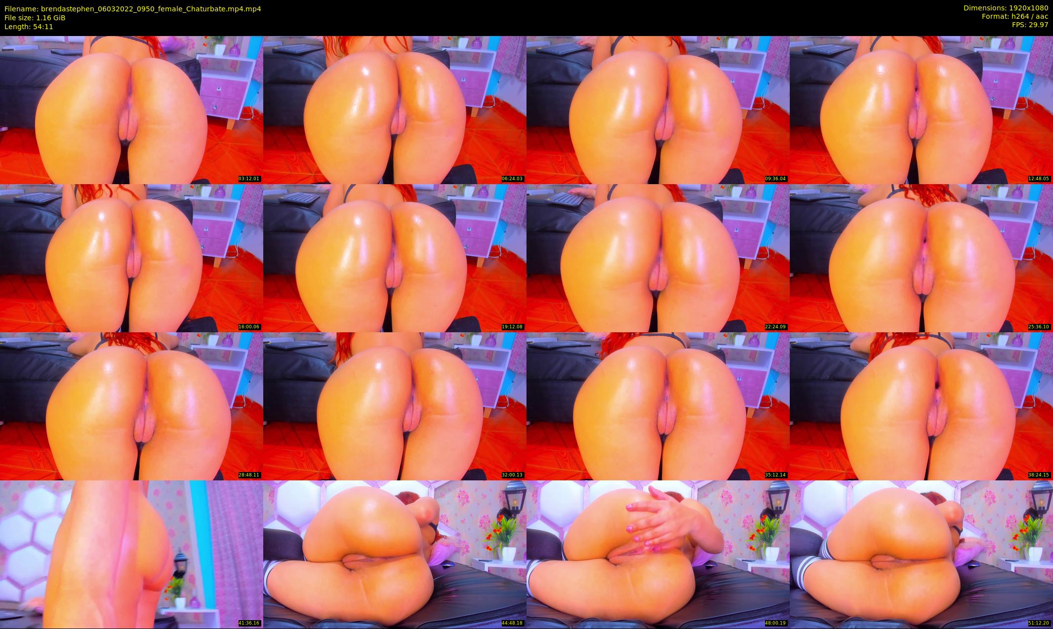 brendastephen — 55 minute Chaturbate female cam show recording, 1080p, Mar 6, 2022