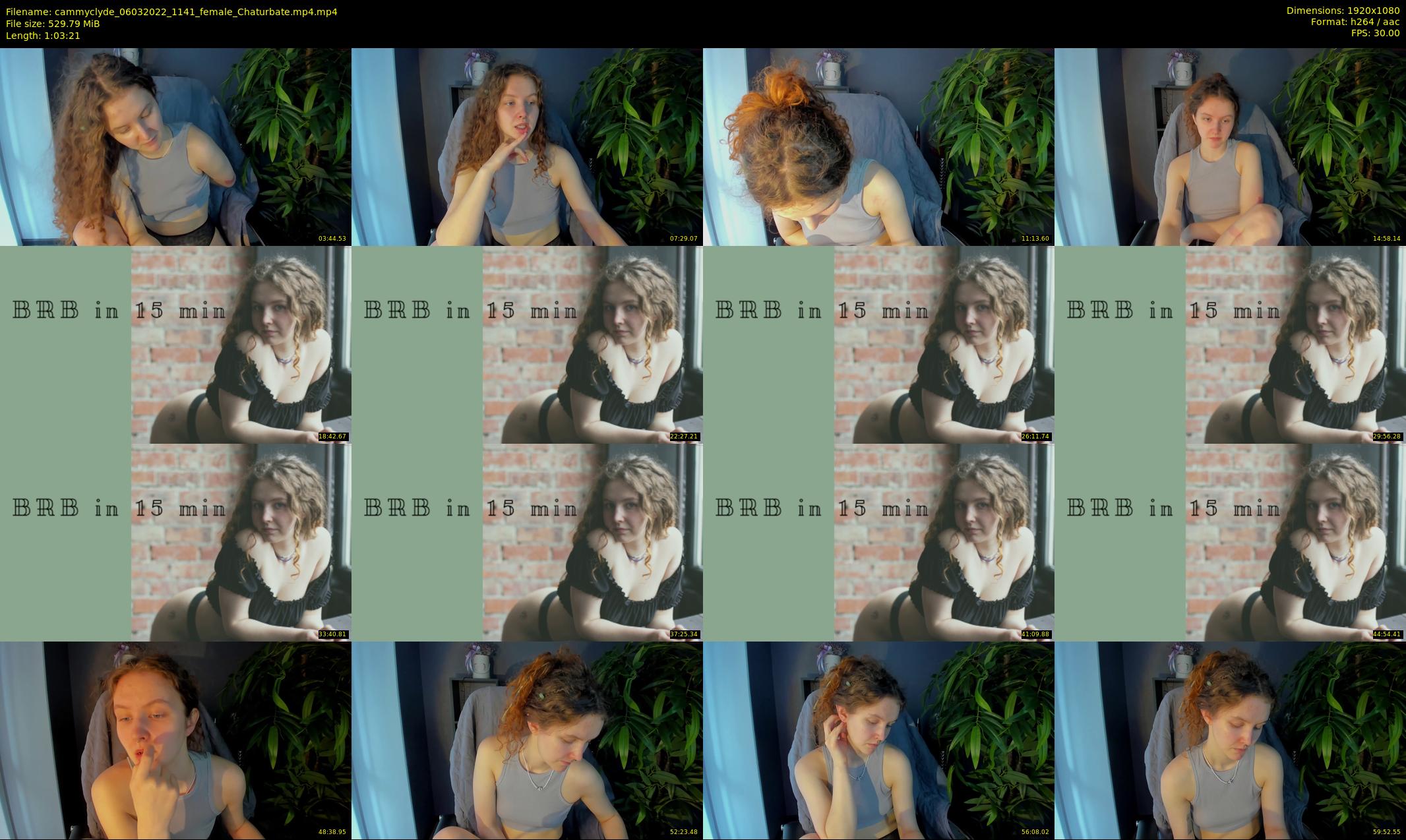 cammyclyde — 64 minute Chaturbate female cam show recording, 1080p, Mar 6, 2022