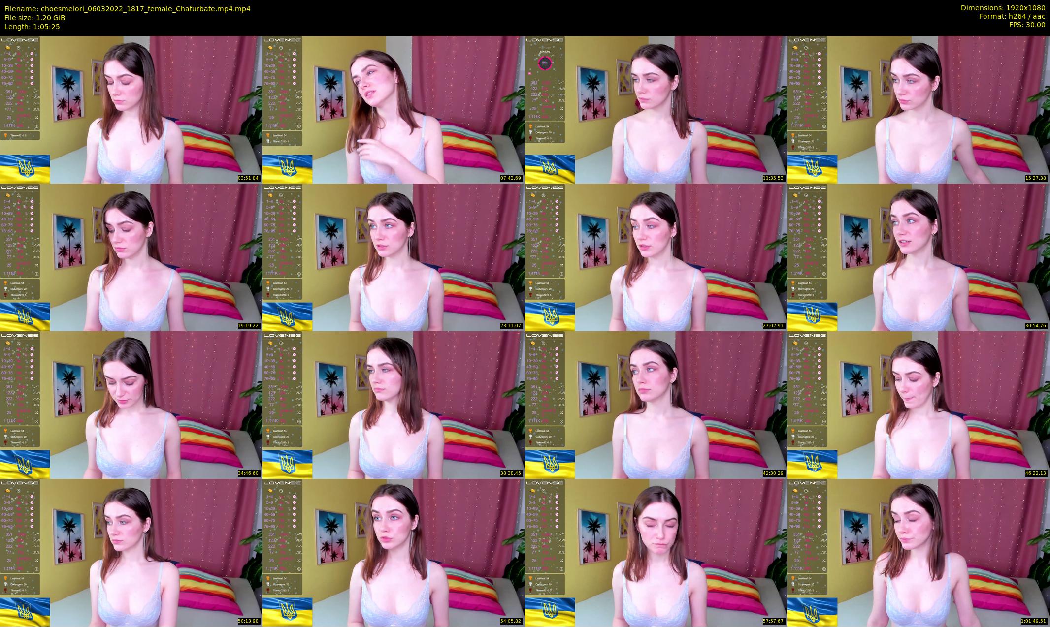 choesmelori — 66 minute Chaturbate couple cam show recording, 1080p, Mar 6, 2022