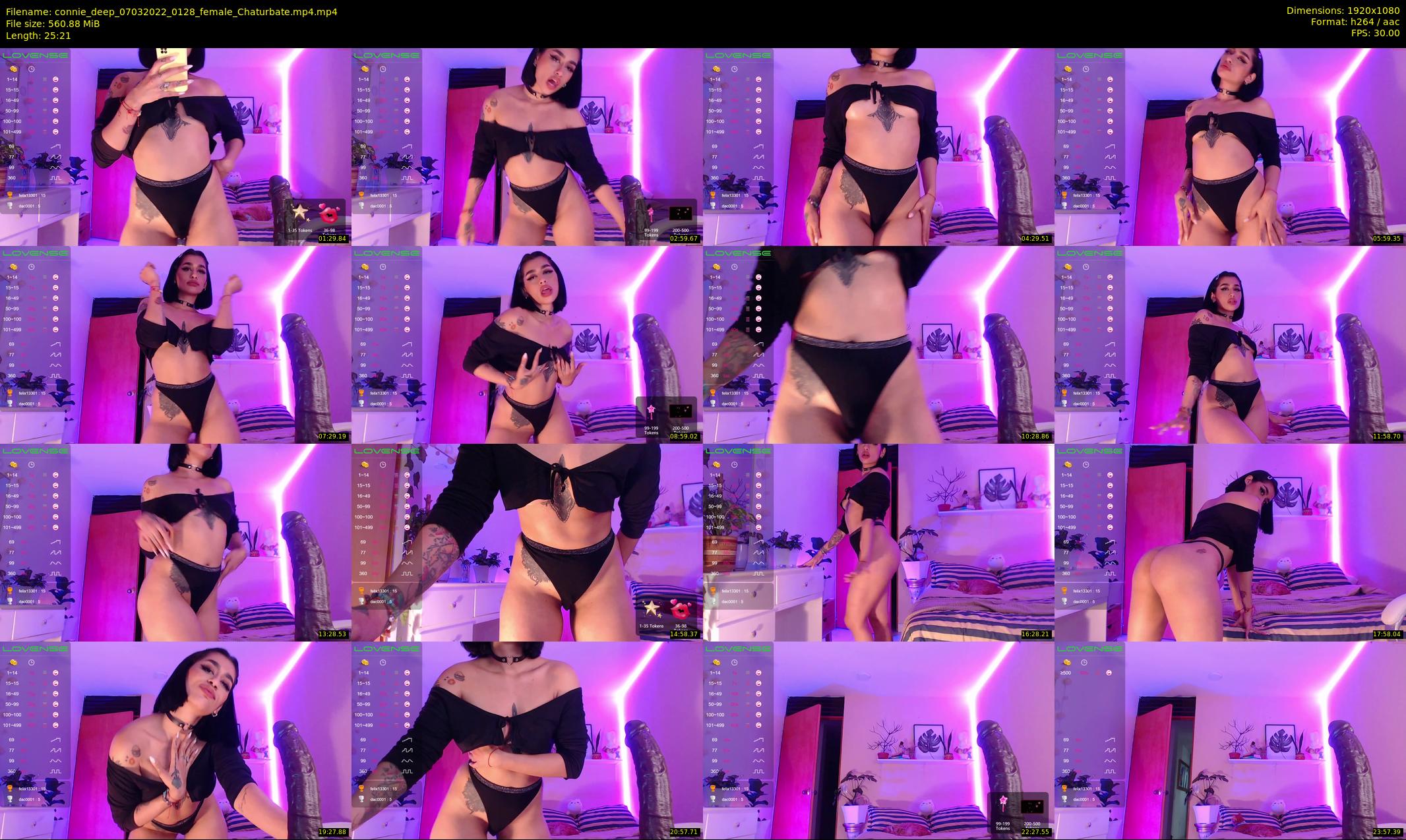 connie_deep — 26 minute Chaturbate female cam show recording, 1080p, Mar 7, 2022