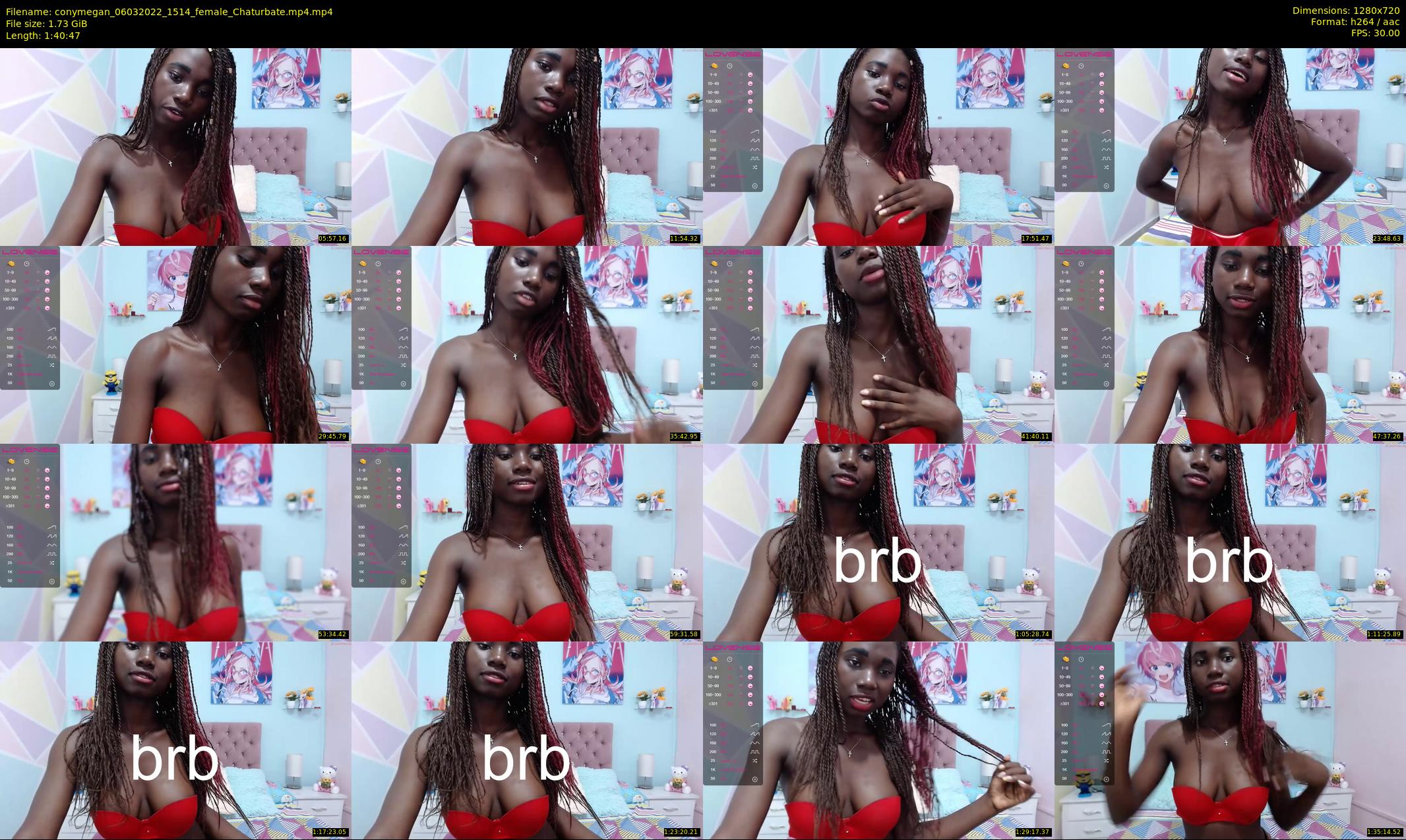 conymegan — 101 minute Chaturbate female cam show recording, 720p, Mar 6, 2022