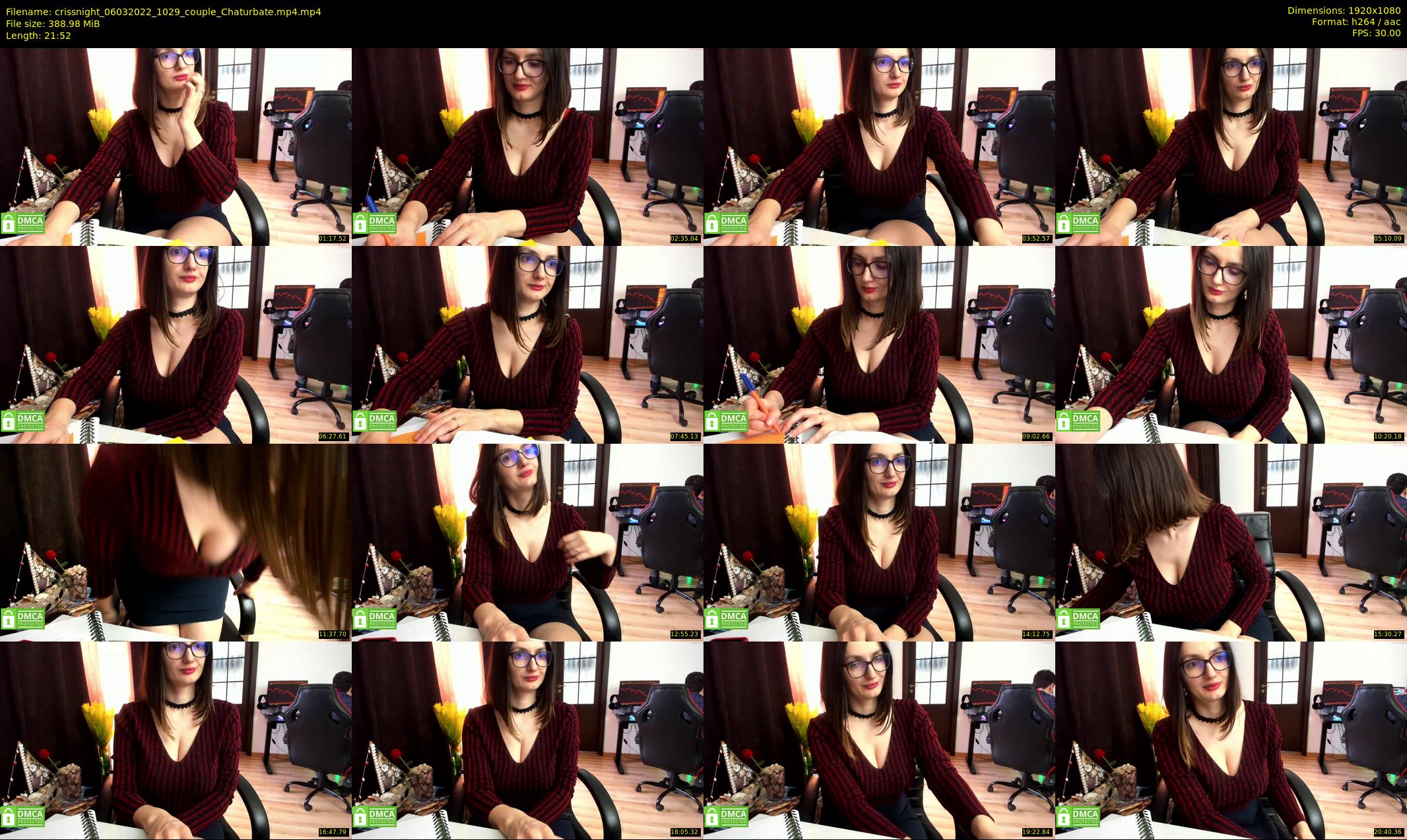 crissnight — 22 minute Chaturbate female cam show recording, 1080p, Mar 6, 2022