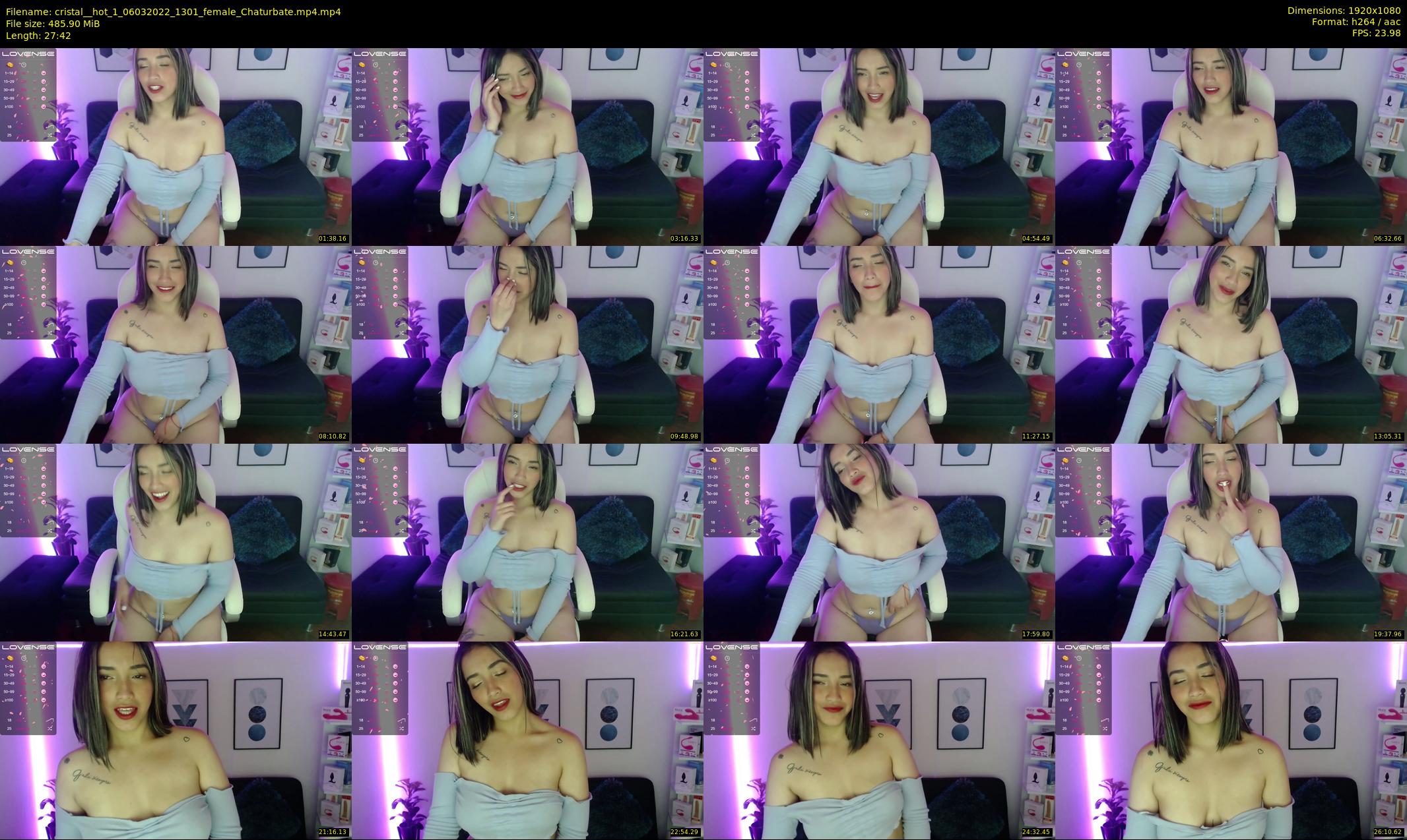 cristal__hot_1 — 28 minute Chaturbate female cam show recording, 1080p, Mar 6, 2022
