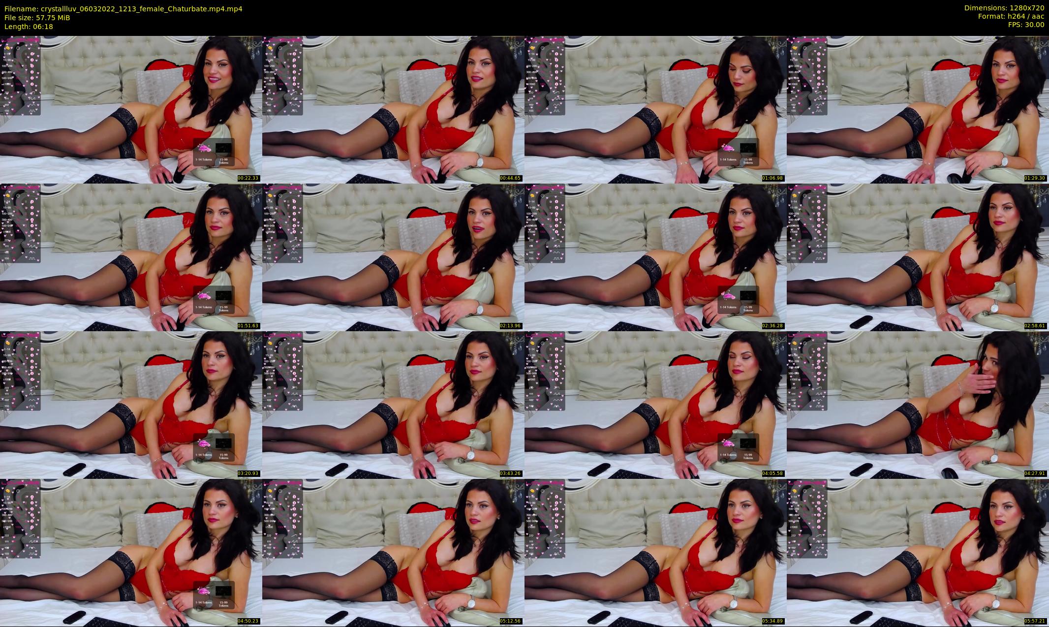 crystallluv — 7 minute Chaturbate female cam show recording, 720p, Mar 6, 2022