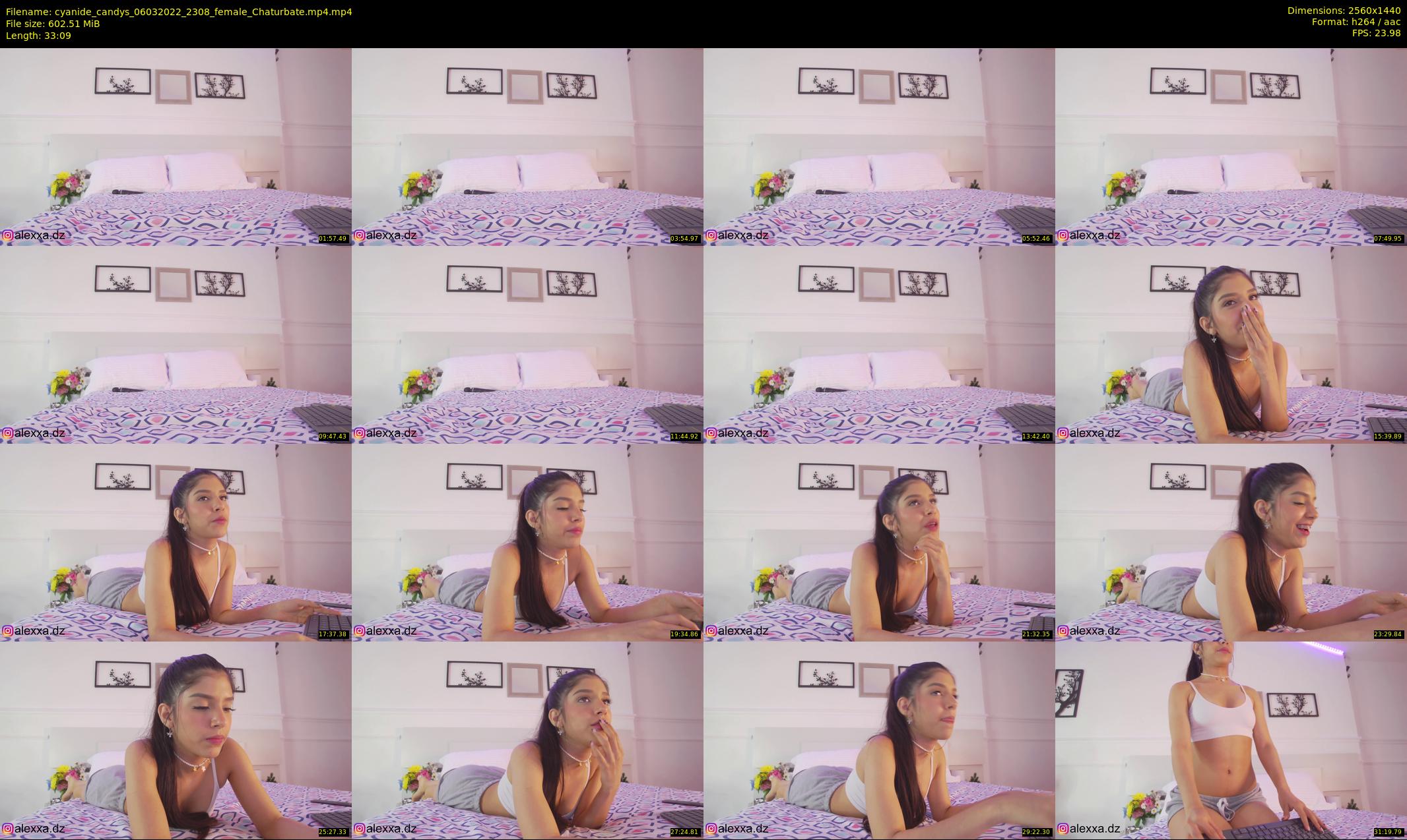 cyanide_candys — 34 minute Chaturbate female cam show recording, 1080p, Mar 6, 2022