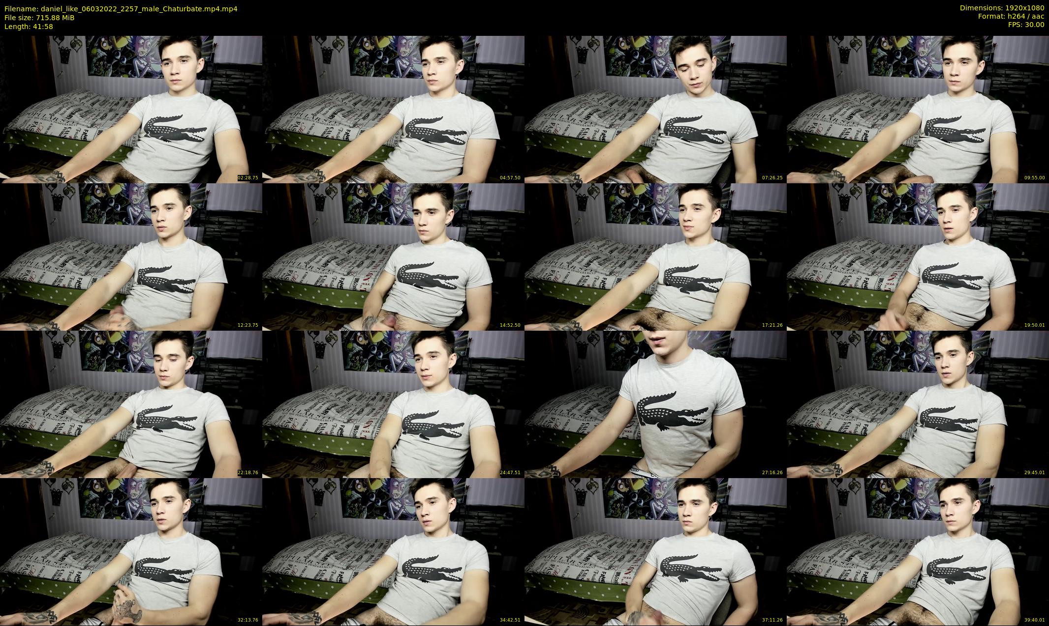 daniel_like — 42 minute Chaturbate male cam show recording, 1080p, Mar 6, 2022