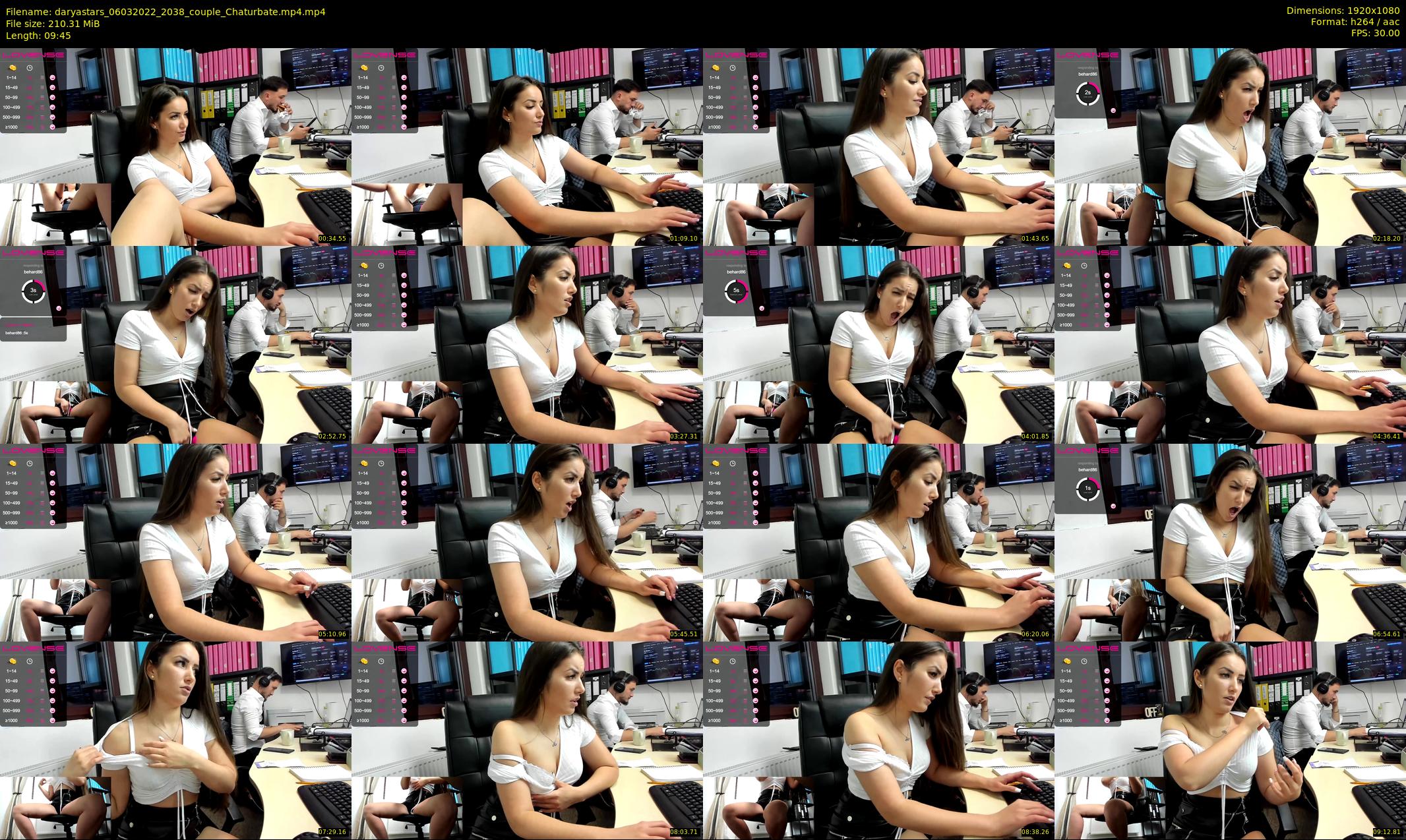 daryastars — 10 minute Chaturbate couple cam show recording, 1080p, Mar 6, 2022