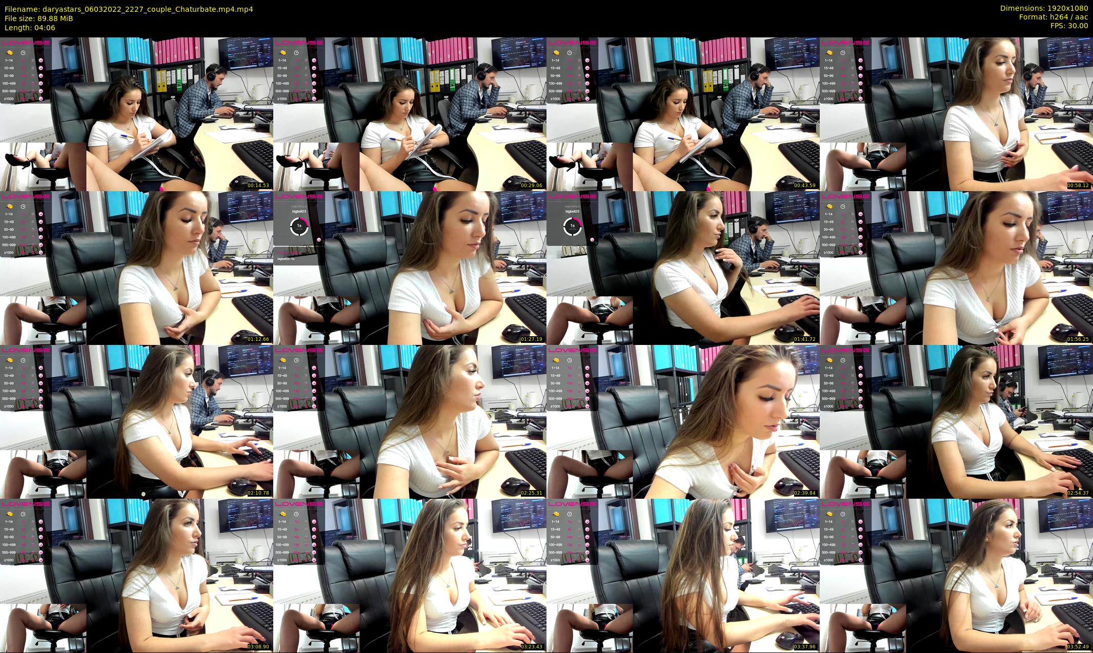 daryastars — 5 minute Chaturbate couple cam show recording, 1080p, Mar 6, 2022