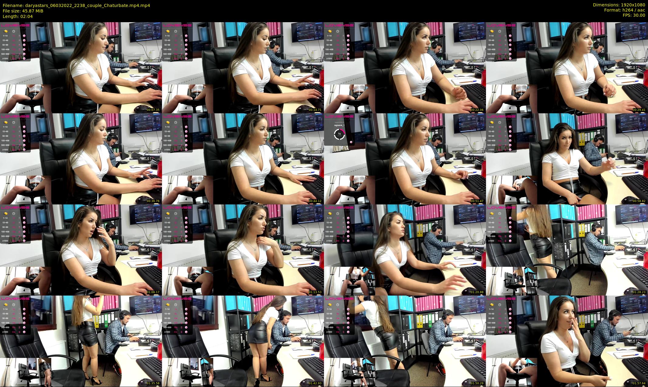 daryastars — 3 minute Chaturbate couple cam show recording, 1080p, Mar 6, 2022