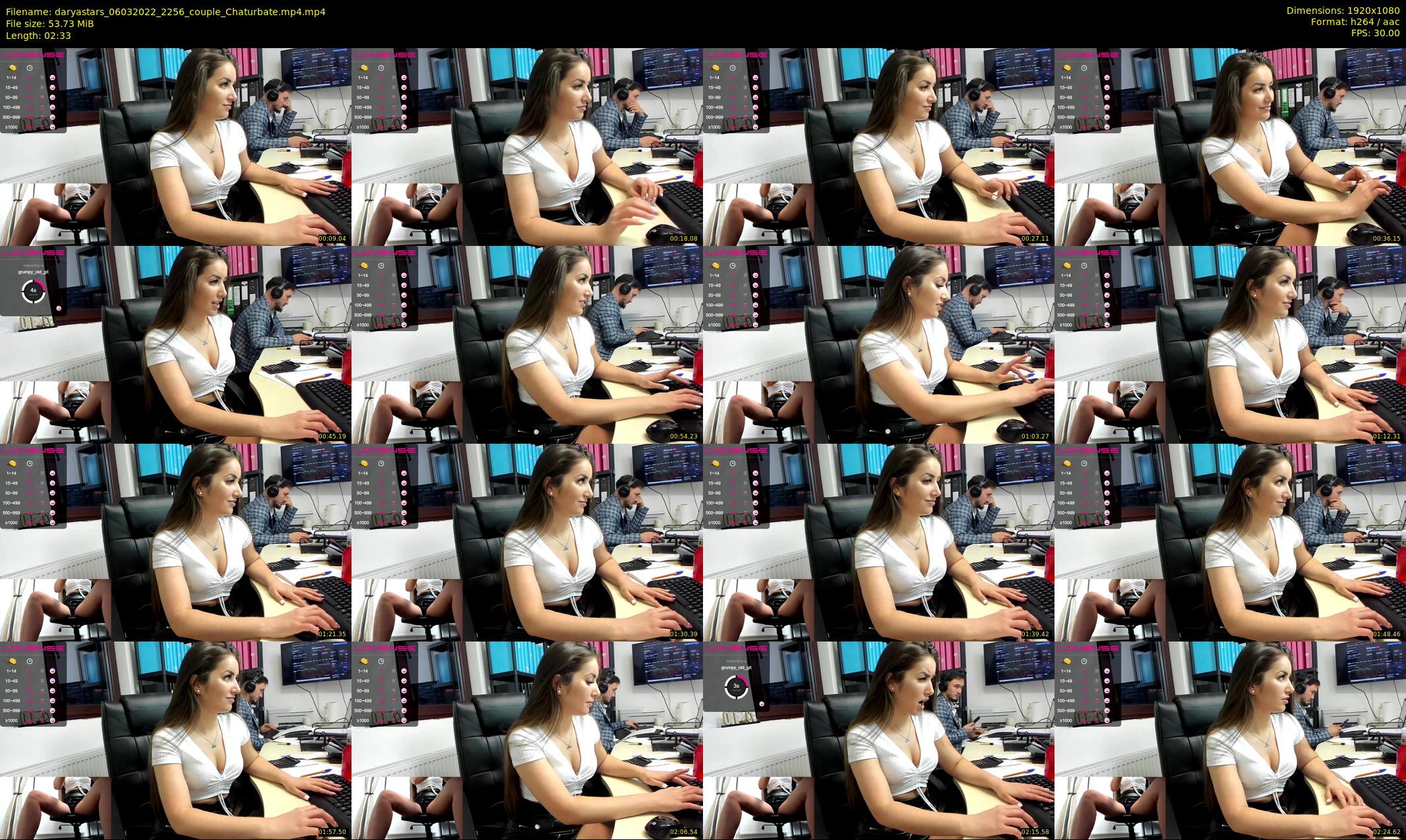 daryastars — 3 minute Chaturbate couple cam show recording, 1080p, Mar 6, 2022