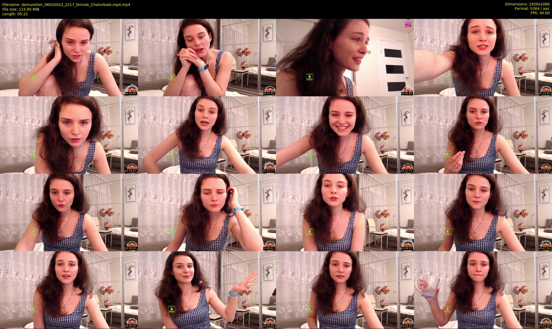 demurelixir — 6 minute Chaturbate female cam show recording, 1080p, Mar 6, 2022