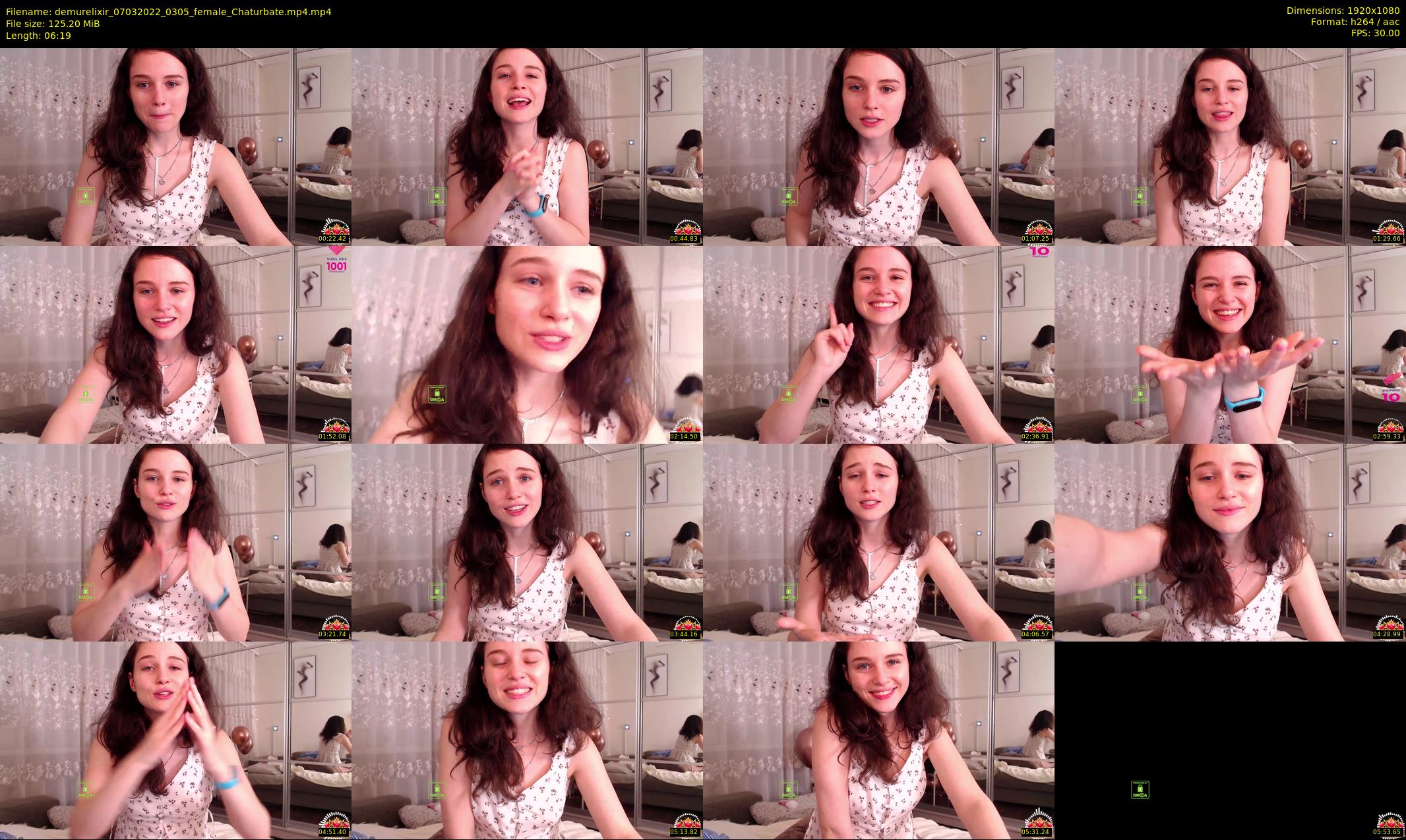 demurelixir — 7 minute Chaturbate female cam show recording, 1080p, Mar 7, 2022