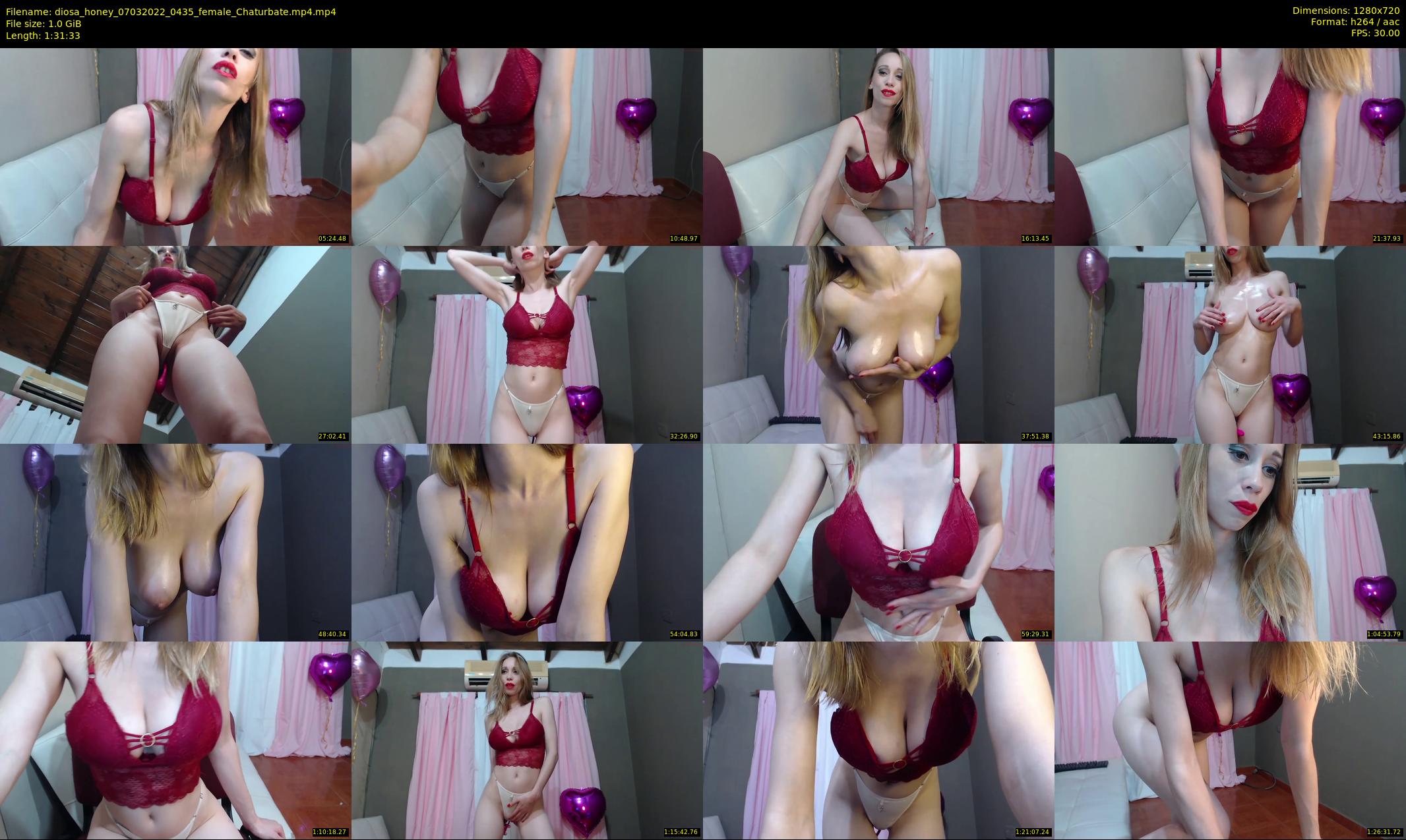 diosa_honey — 92 minute Chaturbate female cam show recording, 720p, Mar 7, 2022