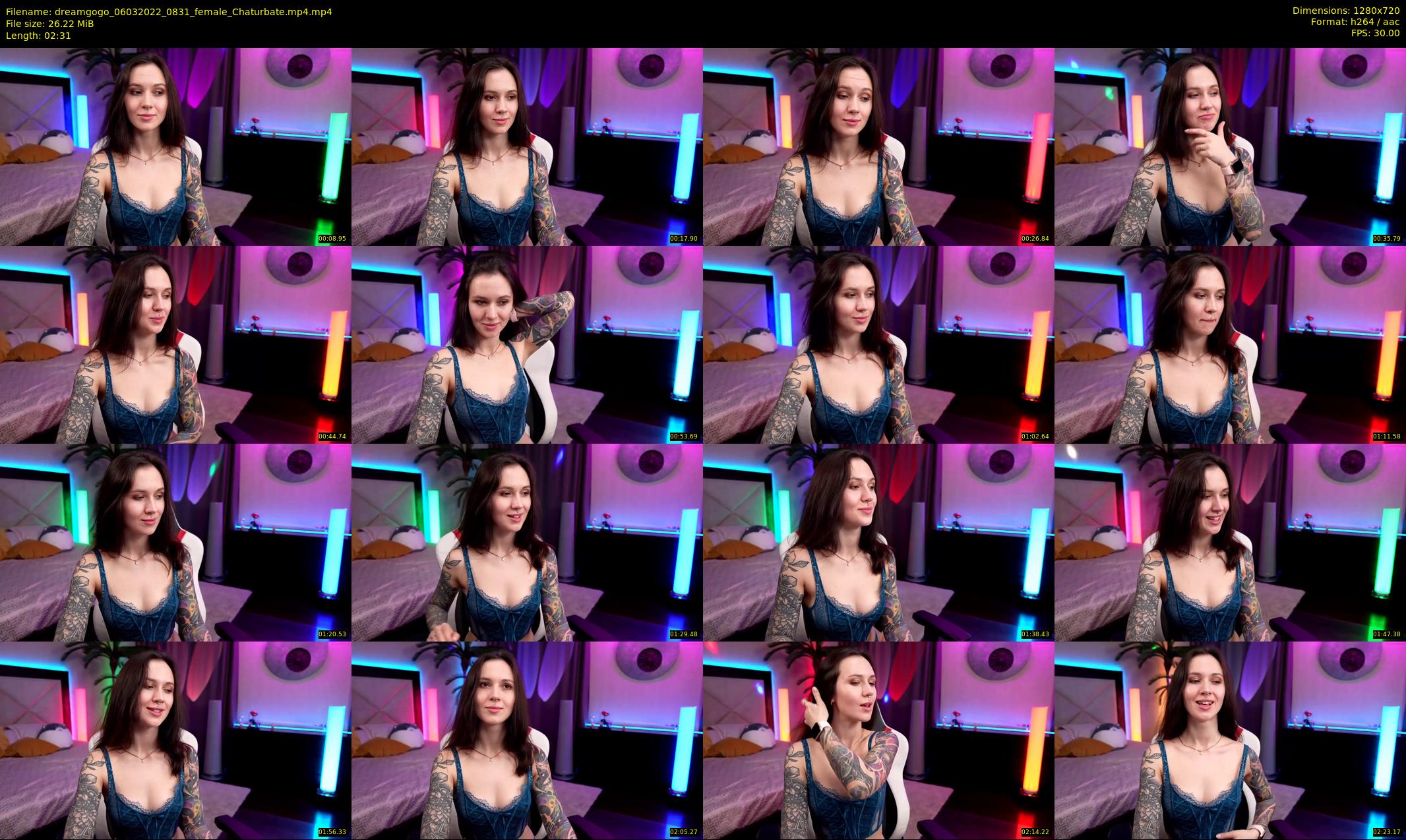 dreamgogo — 3 minute Chaturbate female cam show recording, 720p, Mar 6, 2022