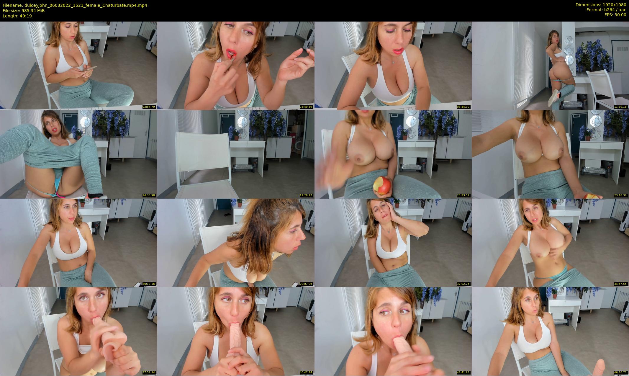 dulceyjohn — 50 minute Chaturbate female cam show recording, 1080p, Mar 6, 2022
