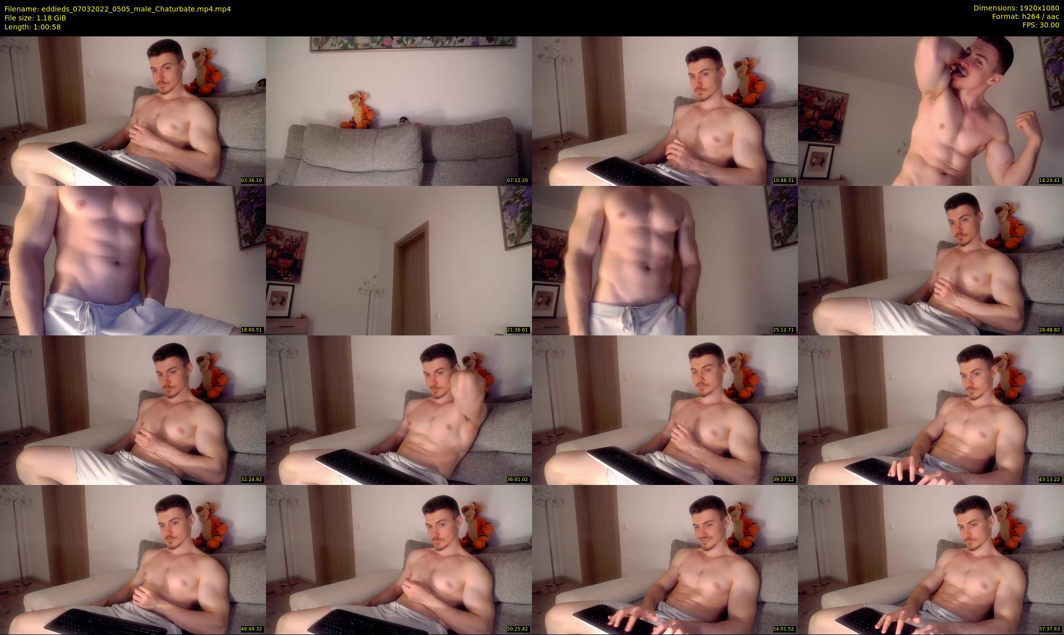 eddieds — 61 minute Chaturbate male cam show recording, 1080p, Mar 7, 2022
