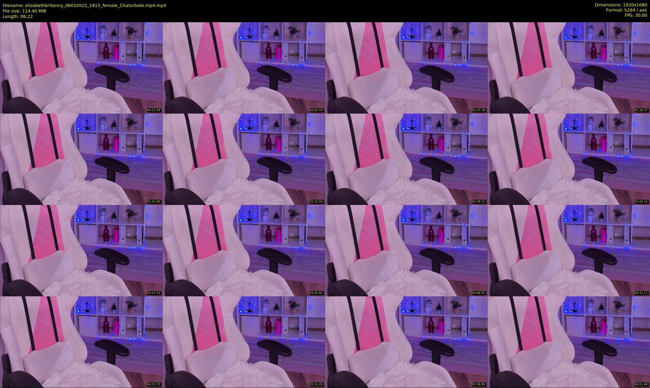 elizabethbritanny — 7 minute Chaturbate female cam show recording, 1080p, Mar 6, 2022