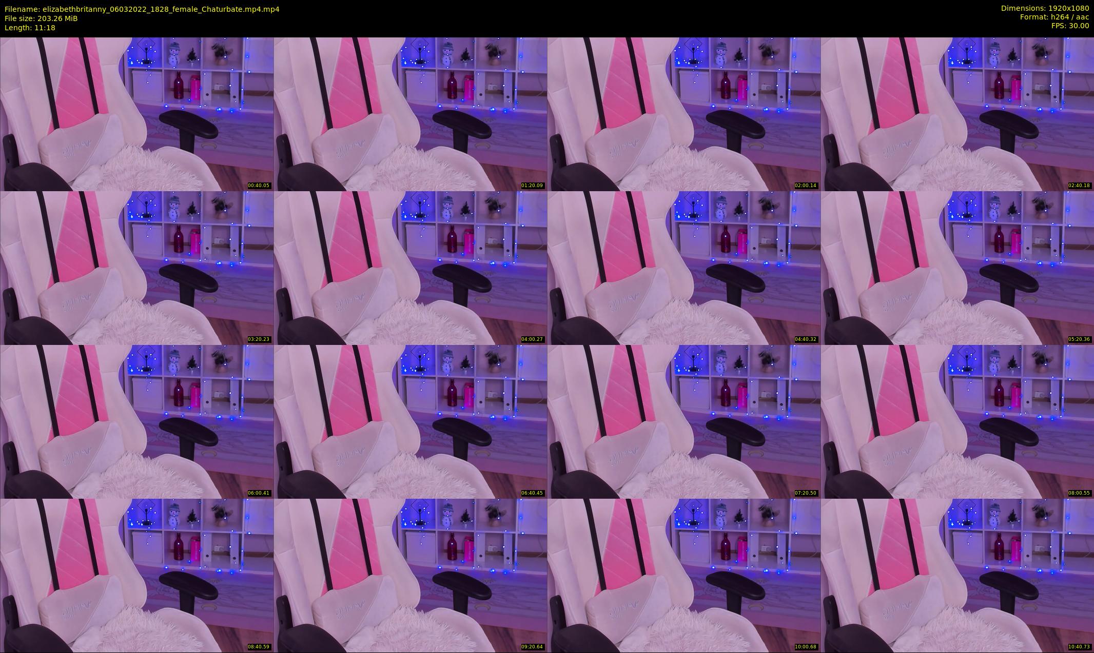 elizabethbritanny — 12 minute Chaturbate female cam show recording, 1080p, Mar 6, 2022