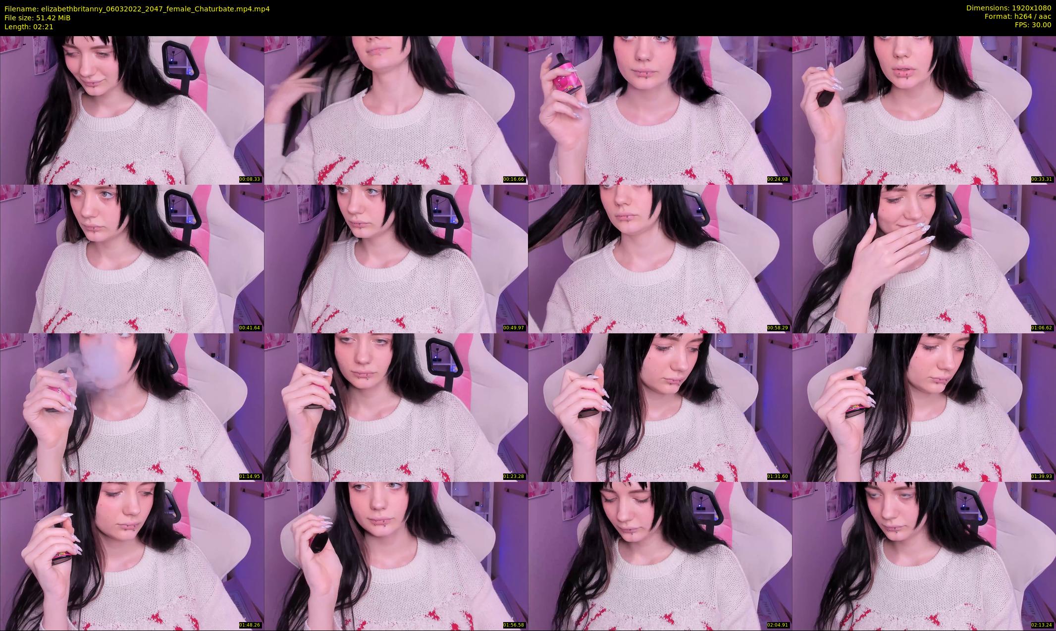 elizabethbritanny — 3 minute Chaturbate female cam show recording, 1080p, Mar 6, 2022