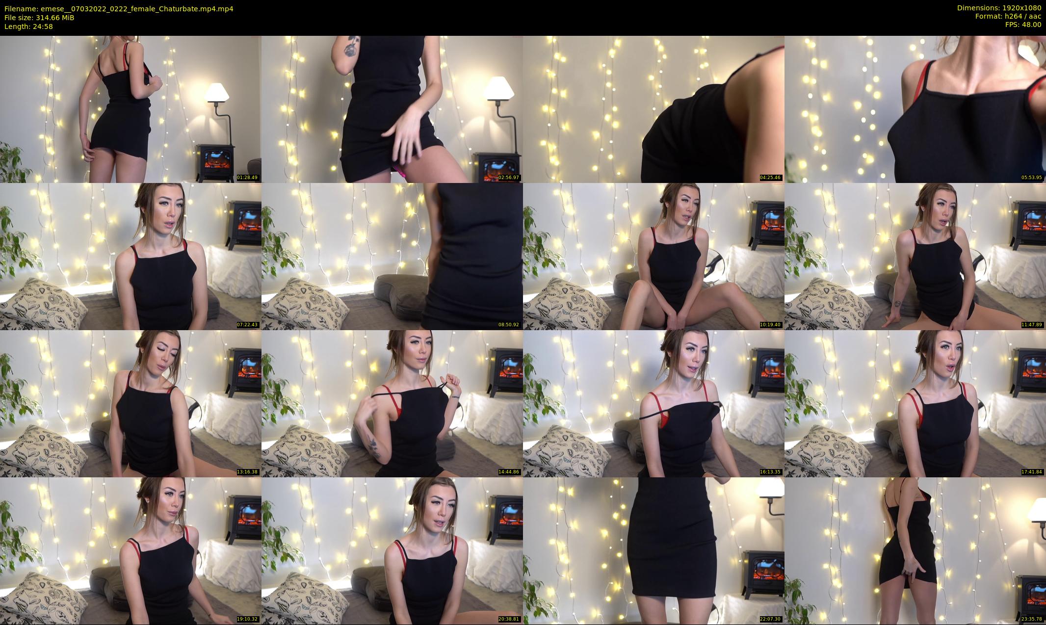 emese_ — 25 minute Chaturbate female cam show recording, 1080p, Mar 7, 2022