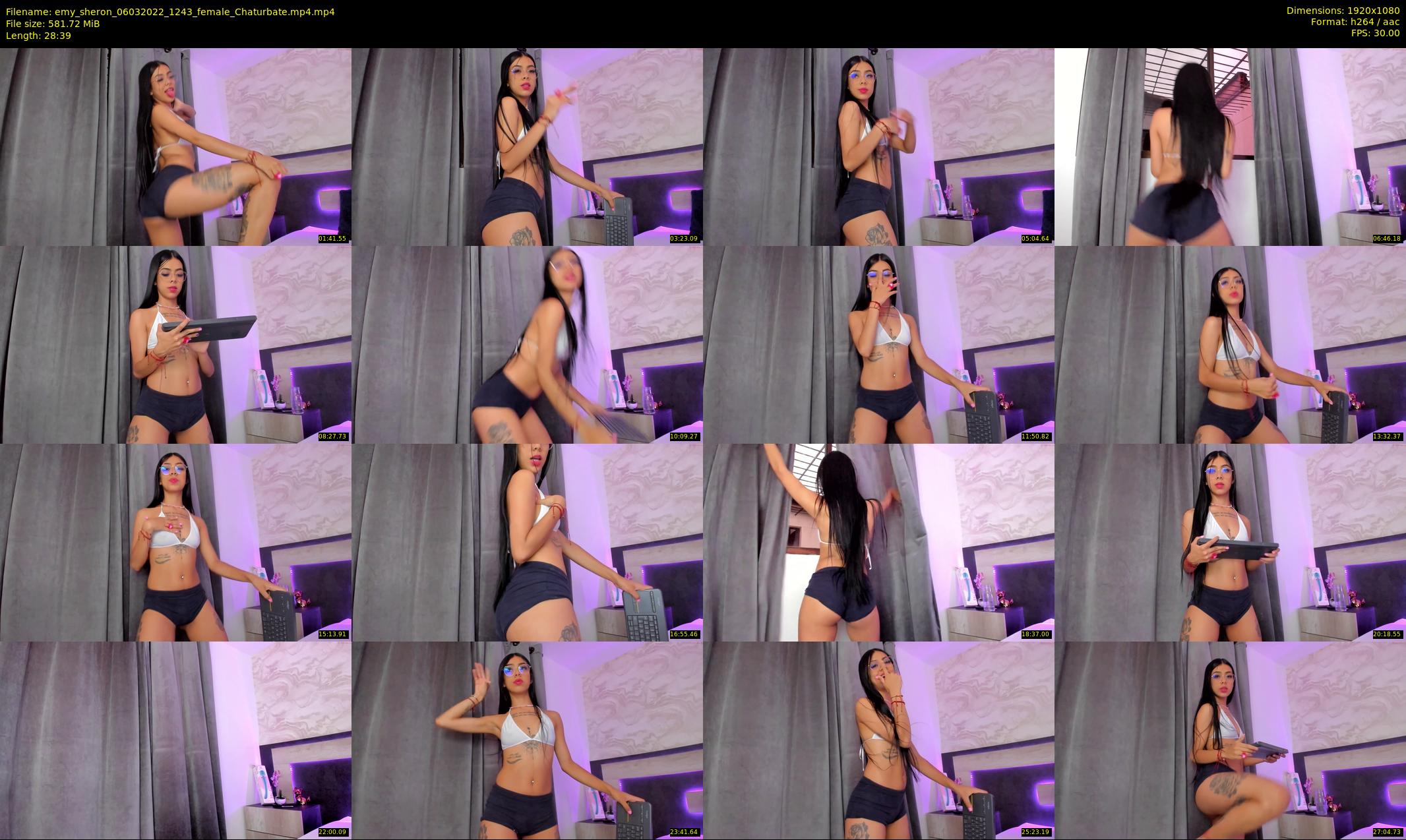 emy_sheron — 29 minute Chaturbate female cam show recording, 1080p, Mar 6, 2022