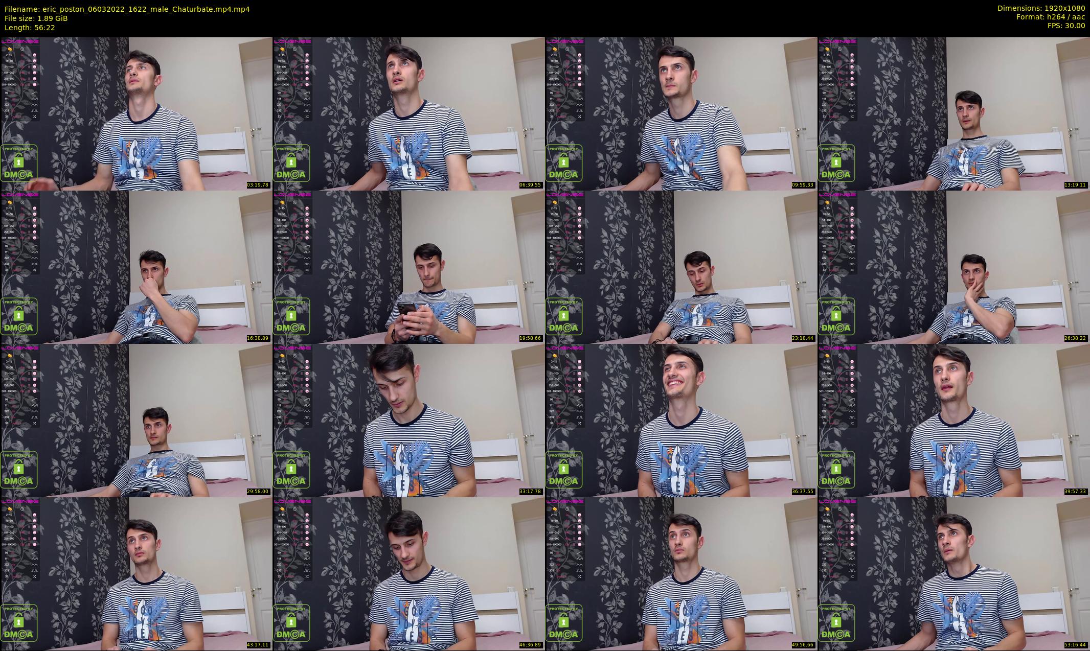 eric_poston — 57 minute Chaturbate male cam show recording, 1080p, Mar 6, 2022