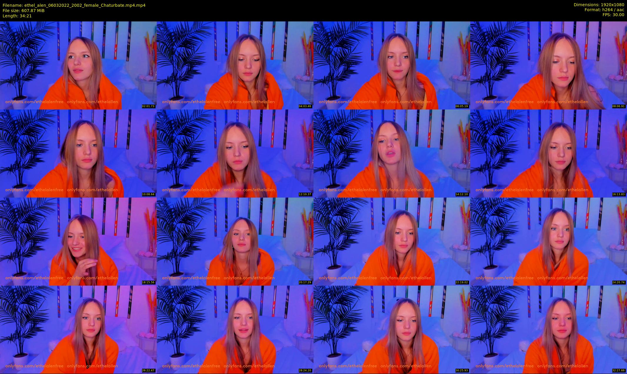 ethel_alen — 35 minute Chaturbate female cam show recording, 1080p, Mar 6, 2022