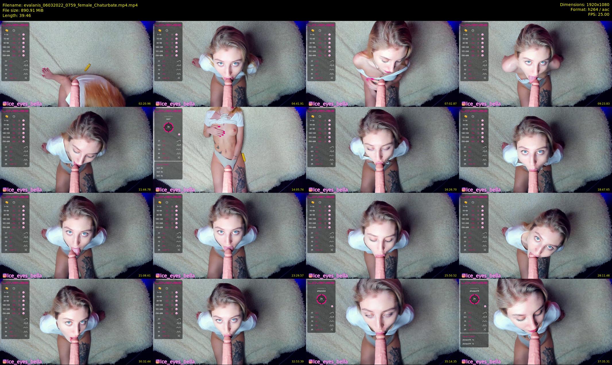 evalanis — 40 minute Chaturbate couple cam show recording, 1080p, Mar 6, 2022
