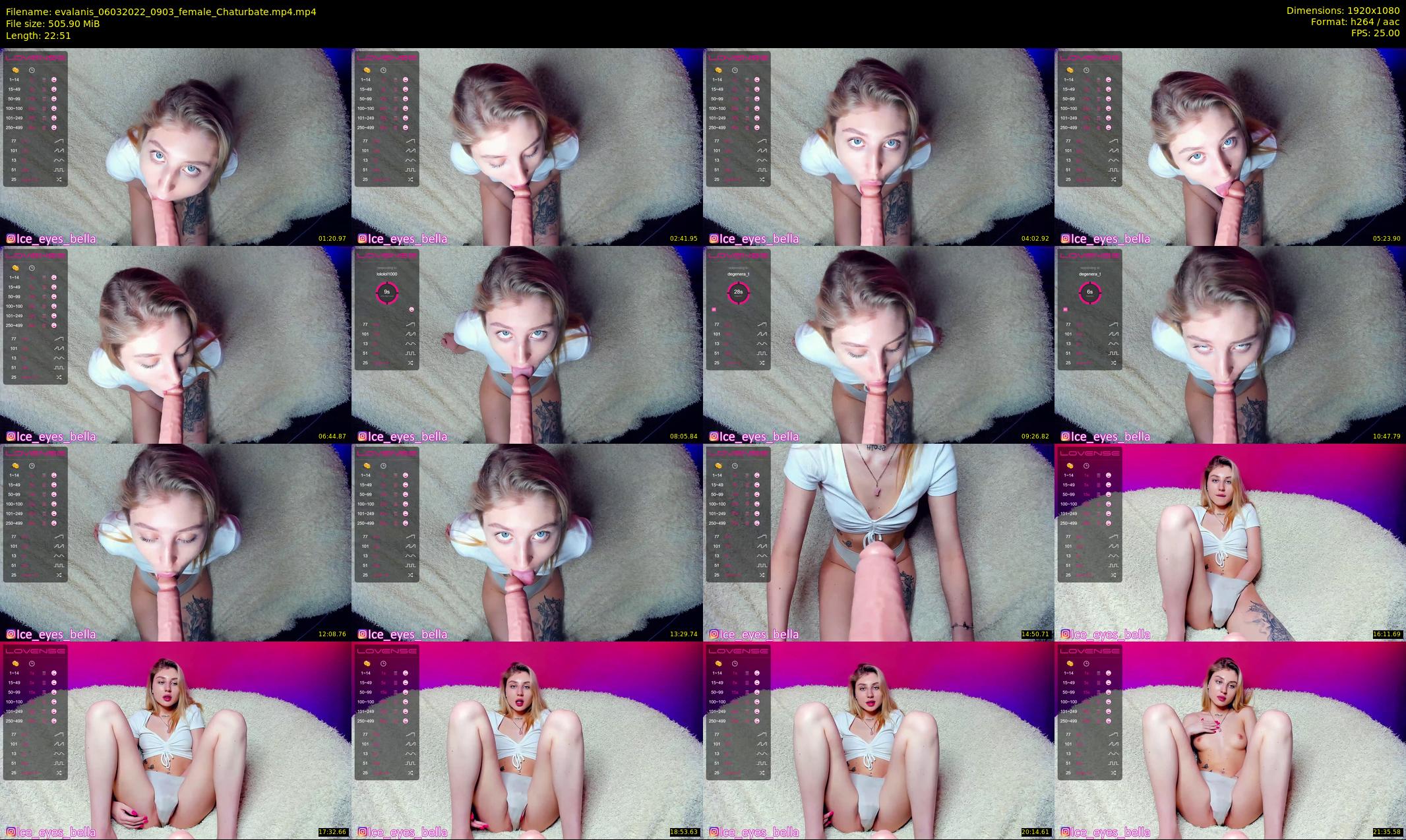 evalanis — 23 minute Chaturbate couple cam show recording, 1080p, Mar 6, 2022