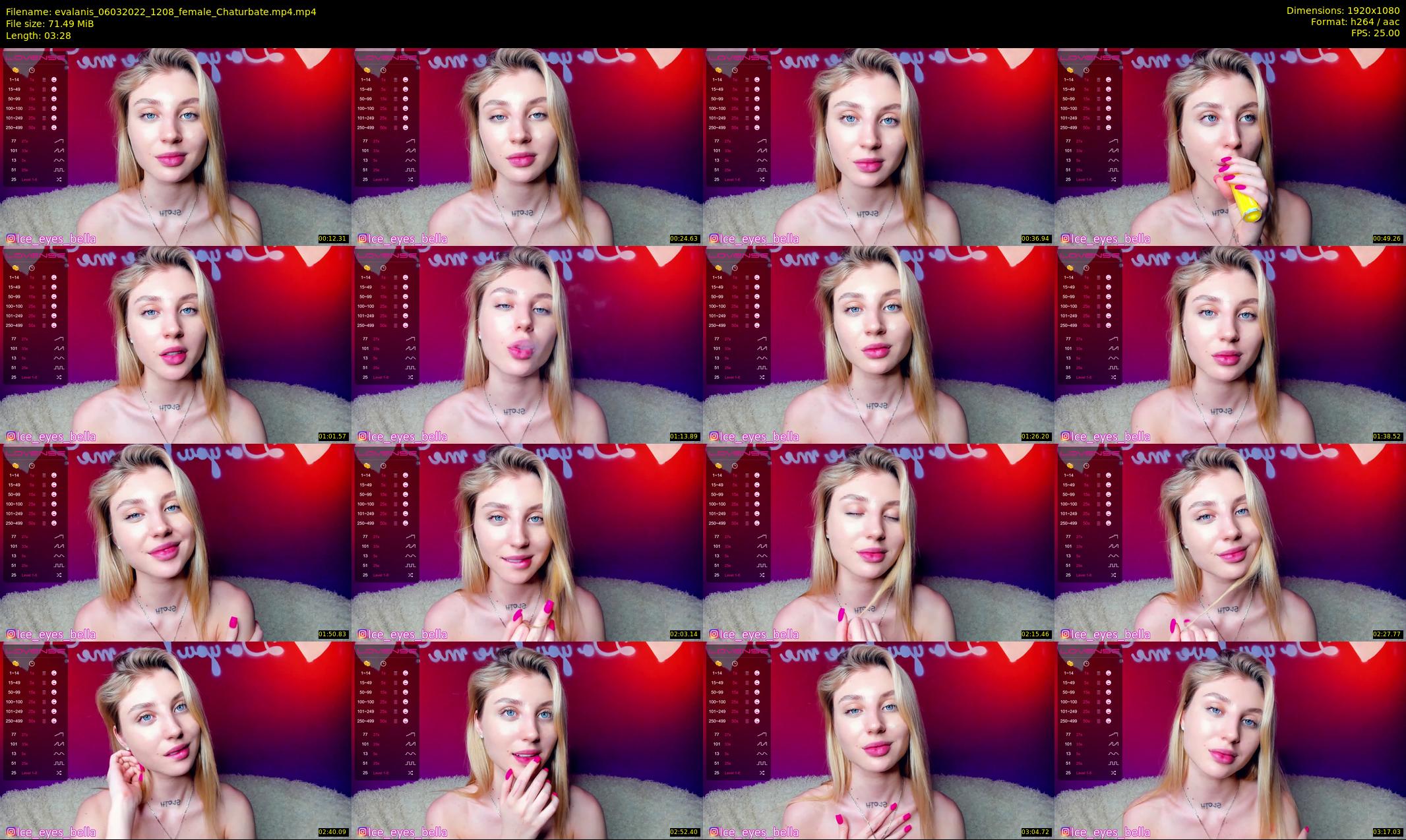 evalanis — 4 minute Chaturbate couple cam show recording, 1080p, Mar 6, 2022