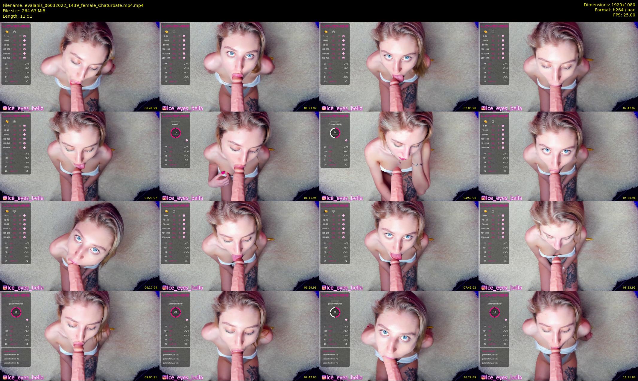 evalanis — 12 minute Chaturbate couple cam show recording, 1080p, Mar 6, 2022
