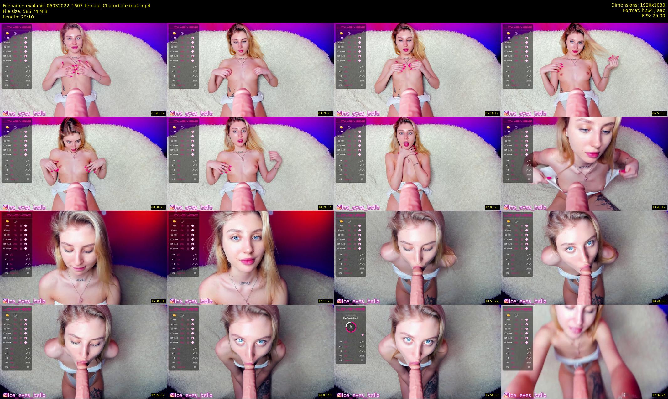 evalanis — 30 minute Chaturbate couple cam show recording, 1080p, Mar 6, 2022