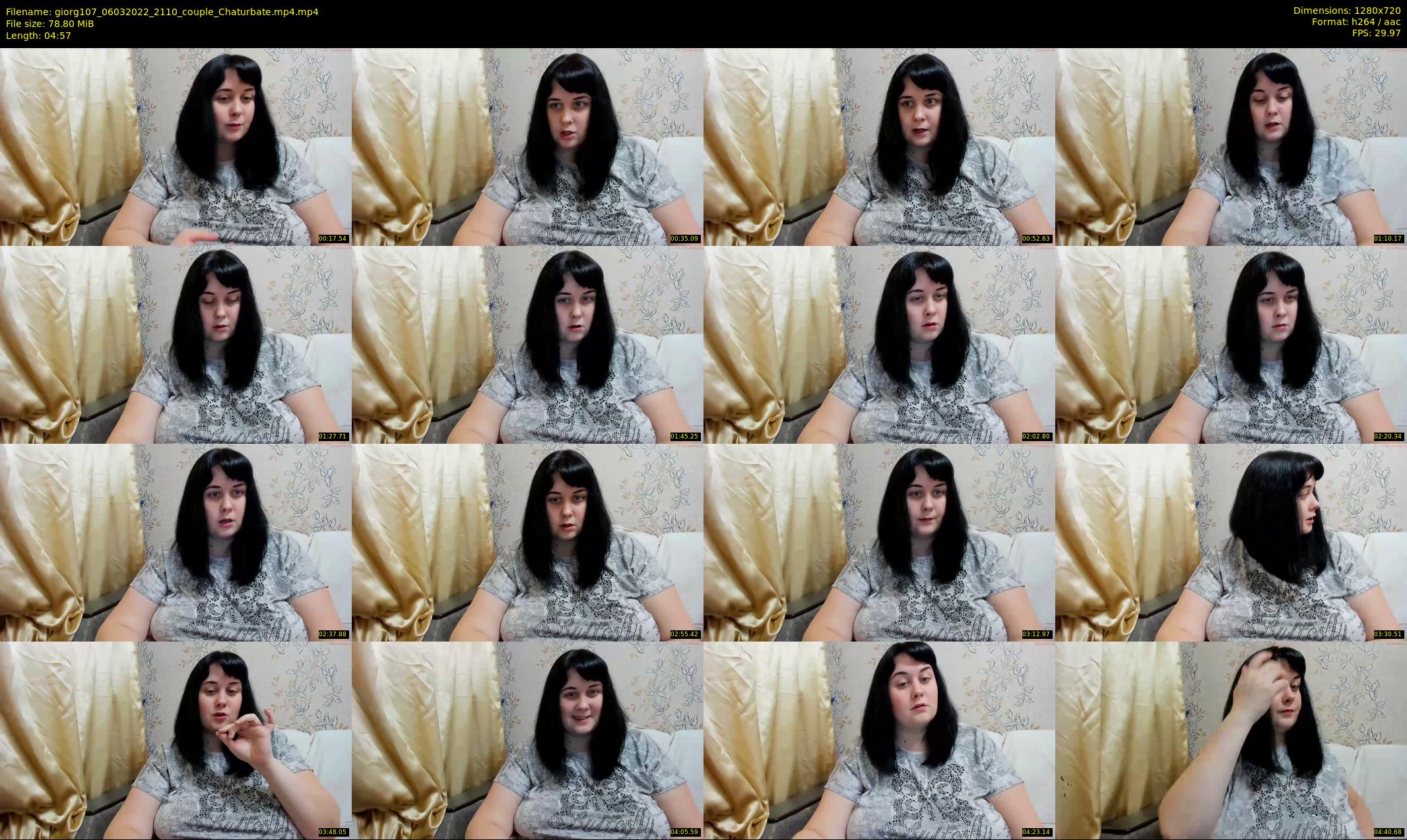 giorg107 — 5 minute Chaturbate couple cam show recording, 720p, Mar 6, 2022