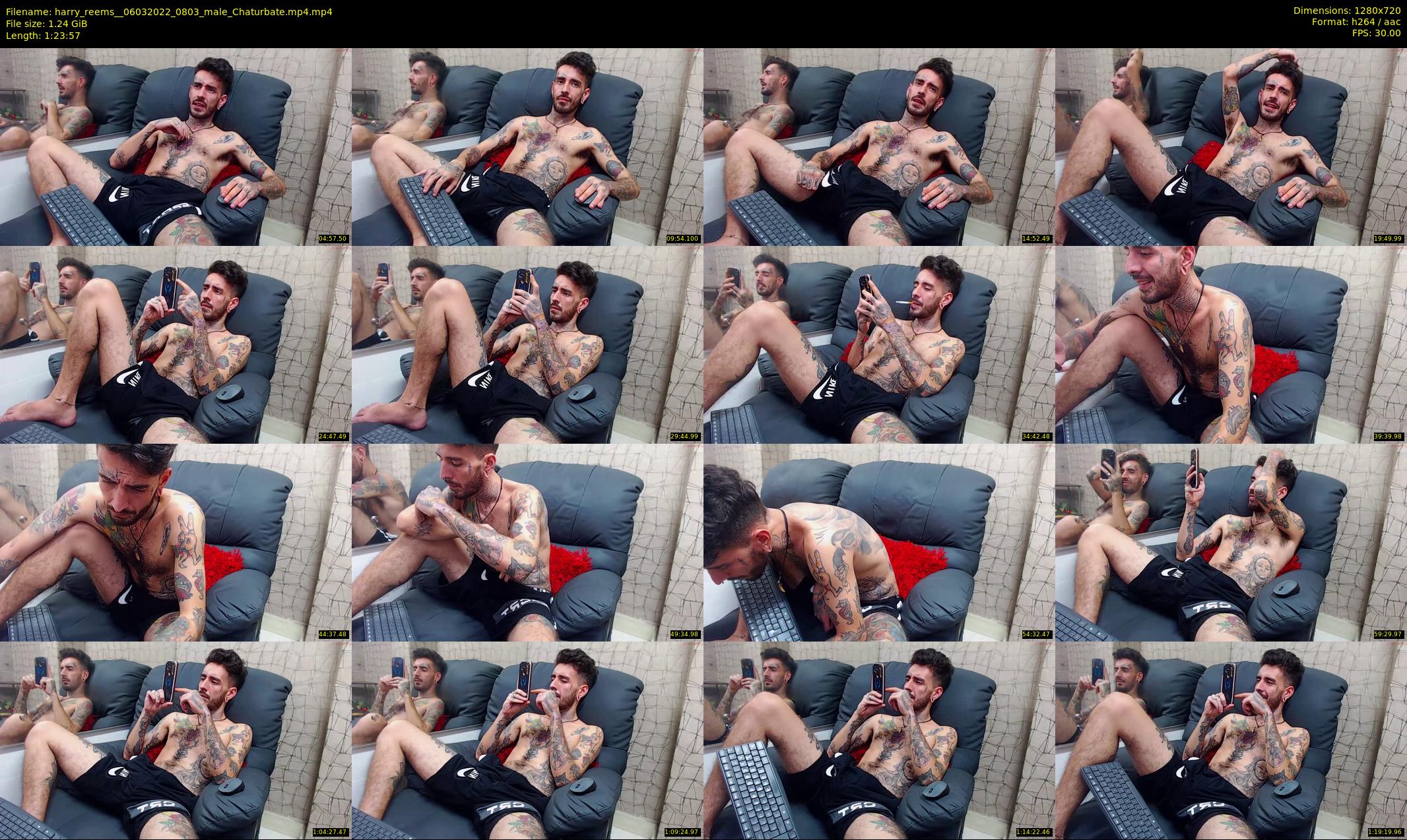 harry_reems_ — 84 minute Chaturbate male cam show recording, 720p, Mar 6, 2022