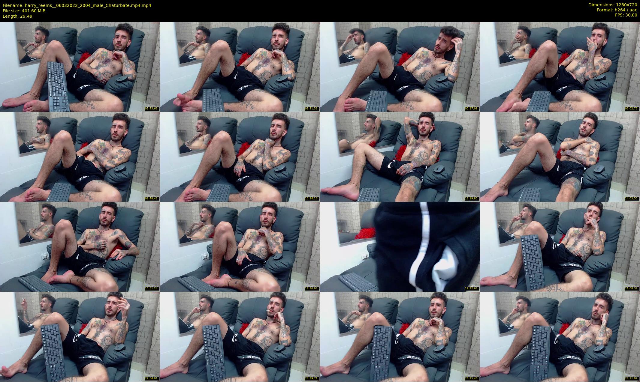 harry_reems_ — 30 minute Chaturbate male cam show recording, 720p, Mar 6, 2022