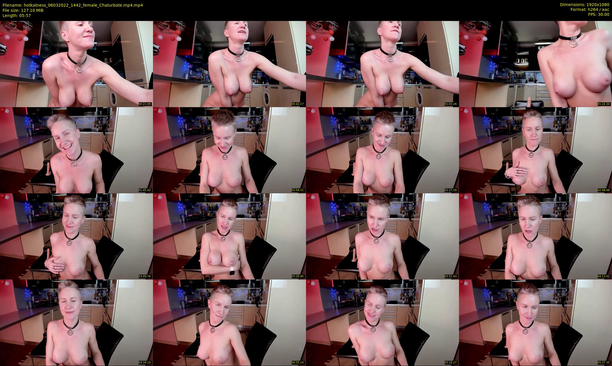 hotkatness — 6 minute Chaturbate female cam show recording, 1080p, Mar 6, 2022