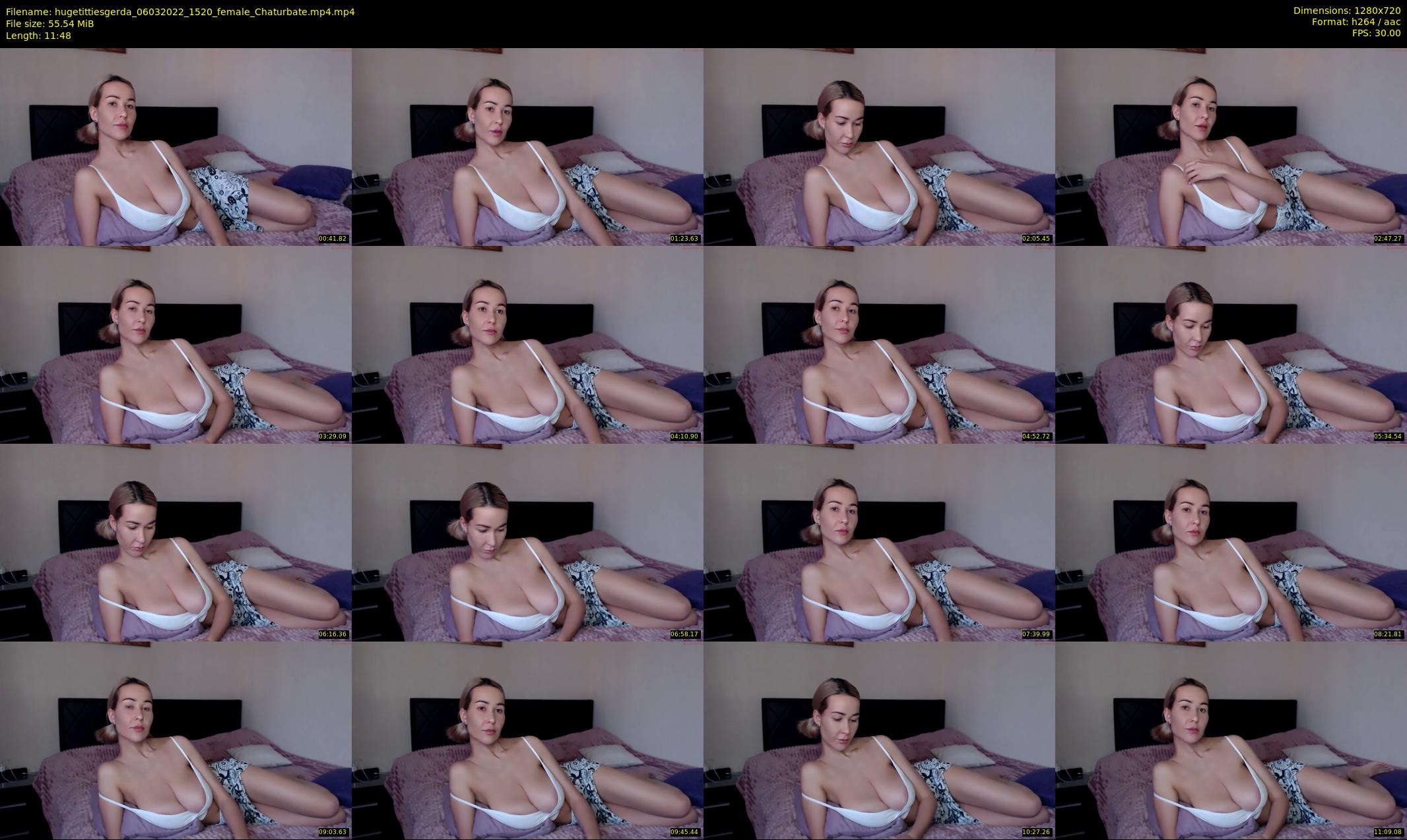 hugetittiesgerda — 12 minute Chaturbate female cam show recording, 720p, Mar 6, 2022