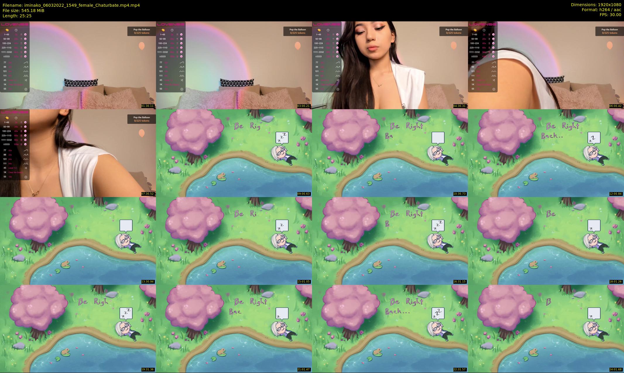 iminako — 26 minute Chaturbate female cam show recording, 1080p, Mar 6, 2022