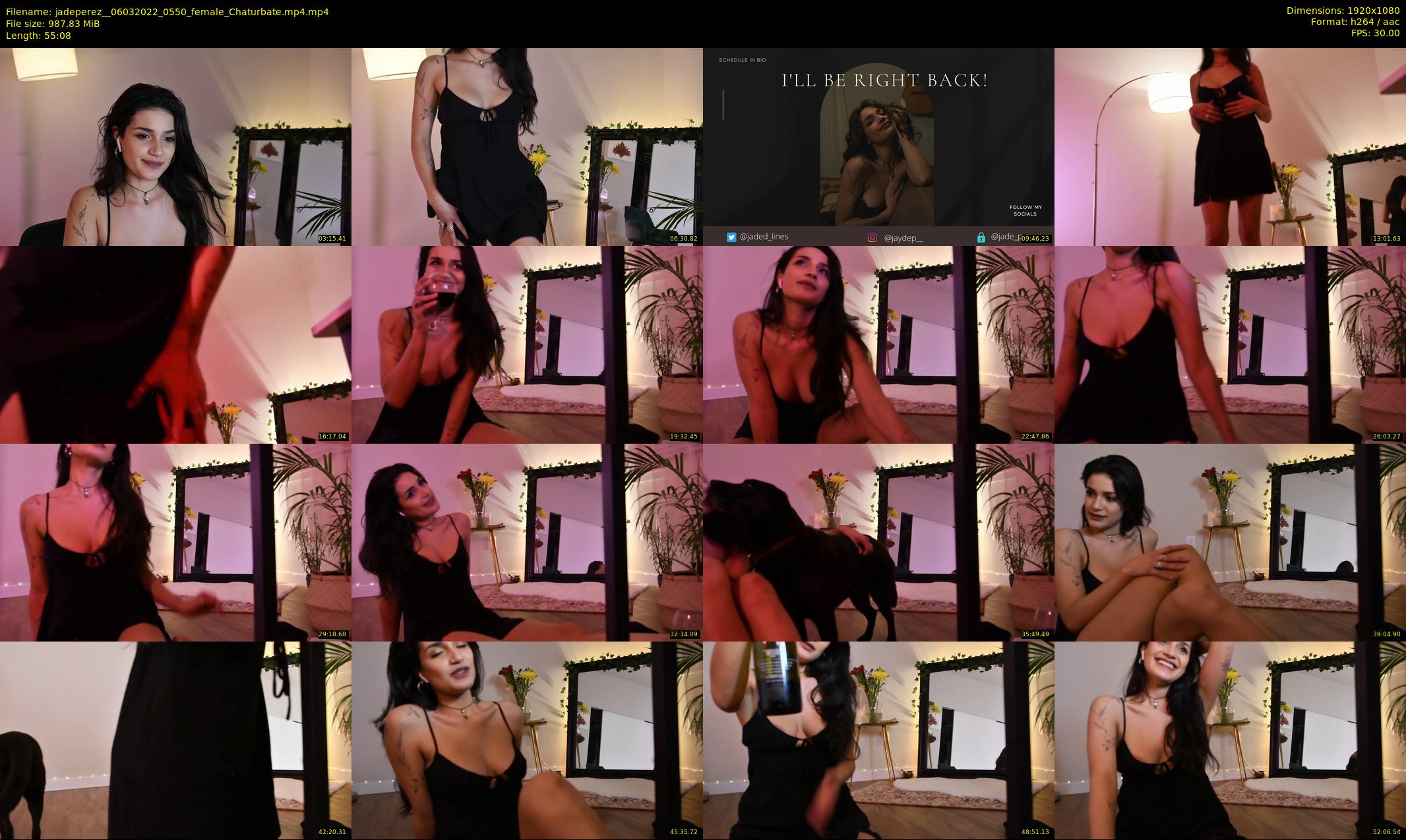 jadeperez_ — 56 minute Chaturbate female cam show recording, 1080p, Mar 6, 2022