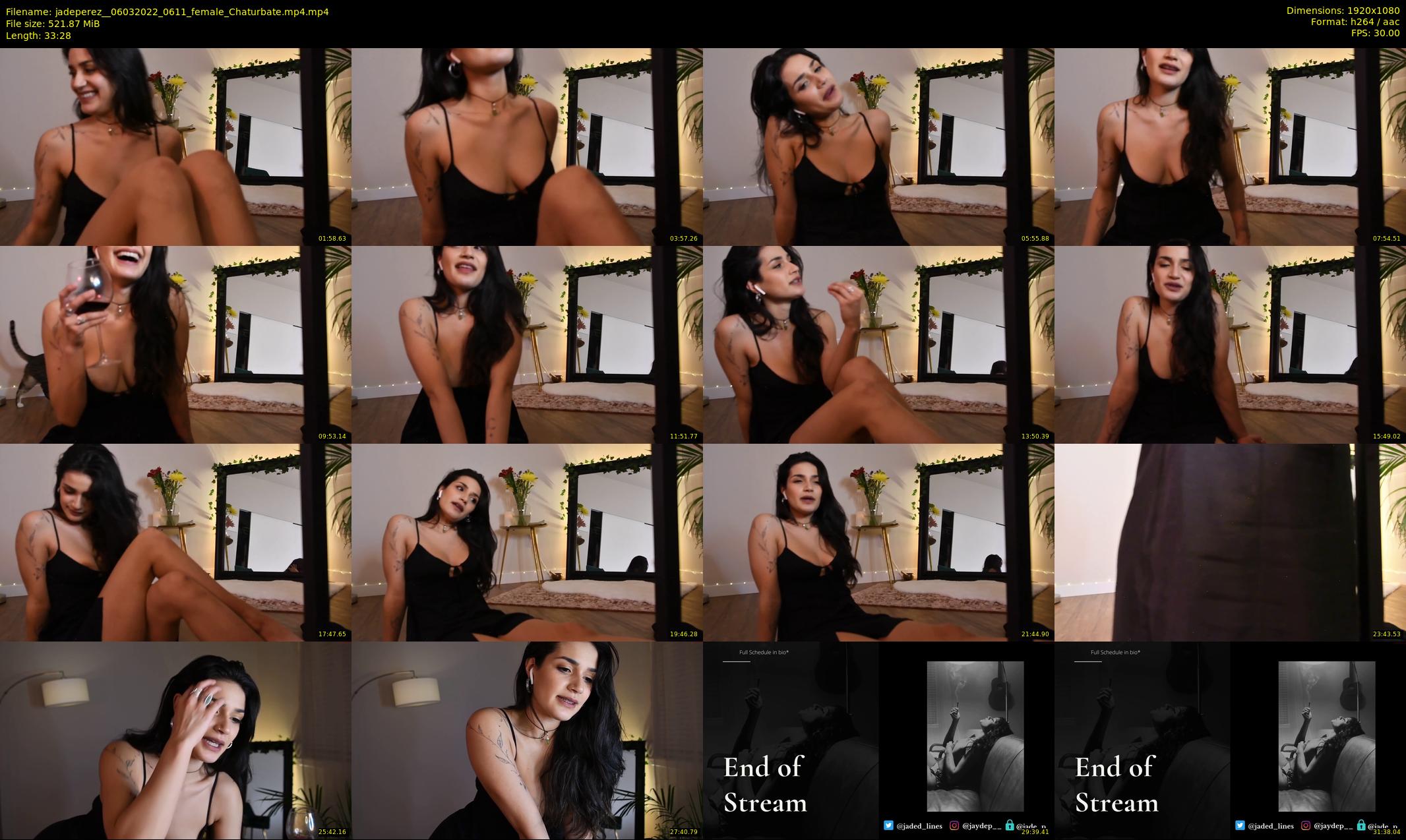 jadeperez_ — 34 minute Chaturbate female cam show recording, 1080p, Mar 6, 2022