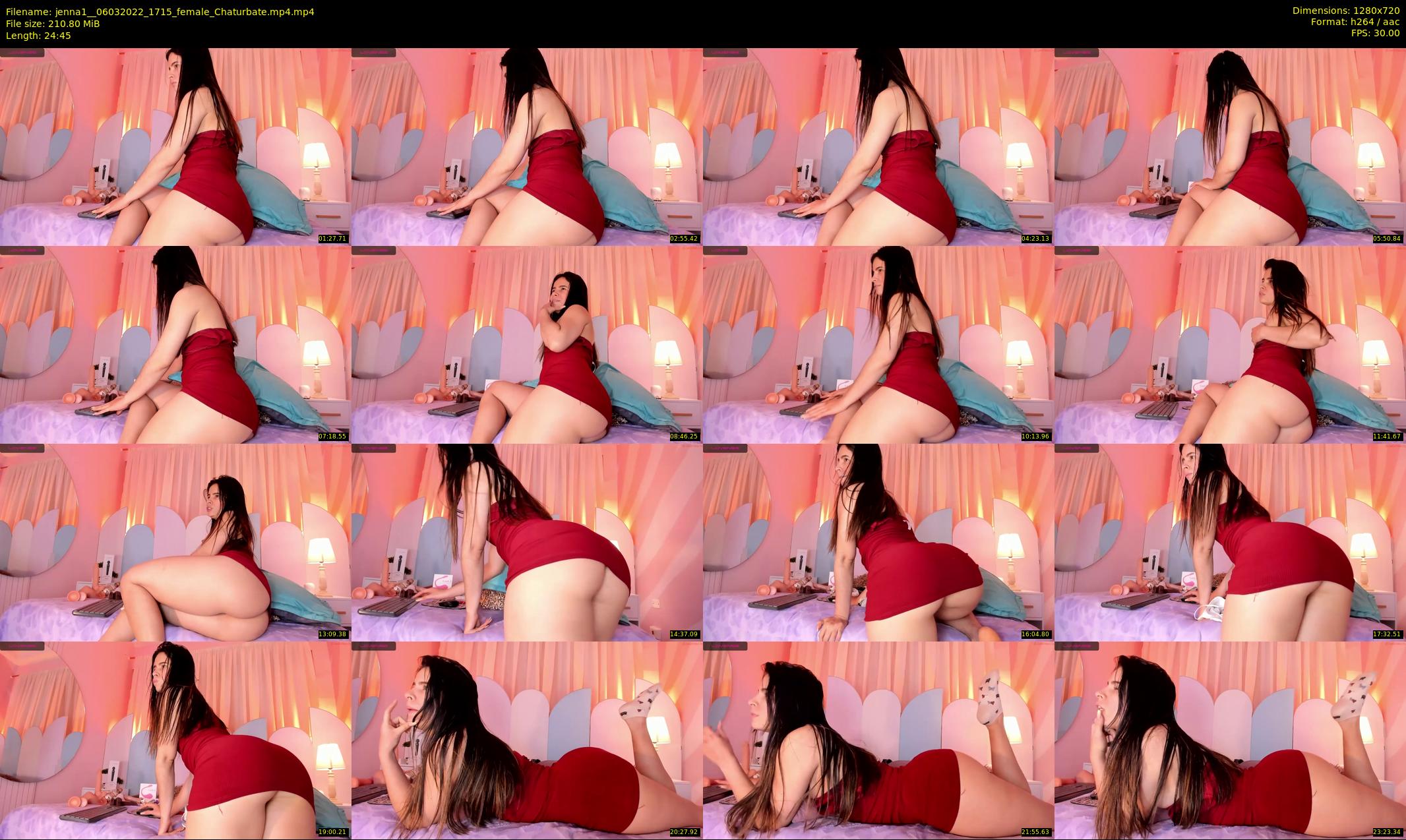 jenna1_ — 25 minute Chaturbate female cam show recording, 720p, Mar 6, 2022