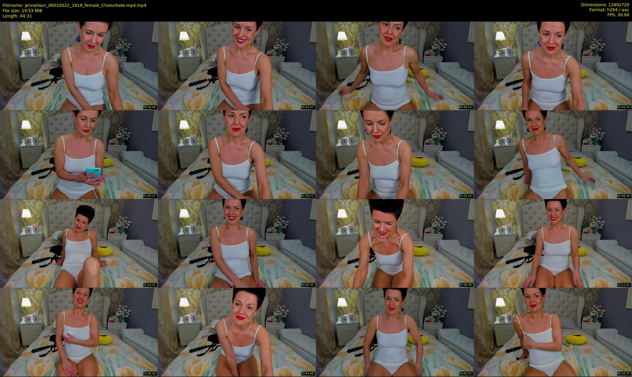 jennalison — 5 minute Chaturbate female cam show recording, 720p, Mar 6, 2022