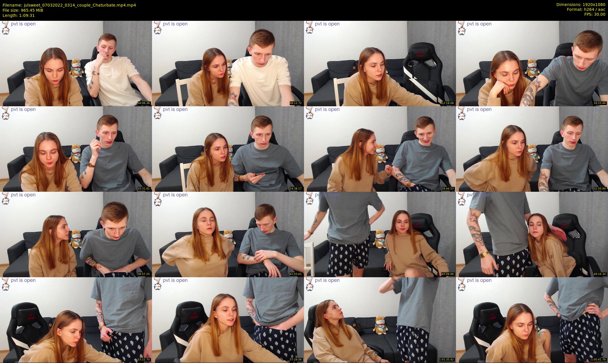 julsweet — 70 minute Chaturbate male cam show recording, 1080p, Mar 7, 2022